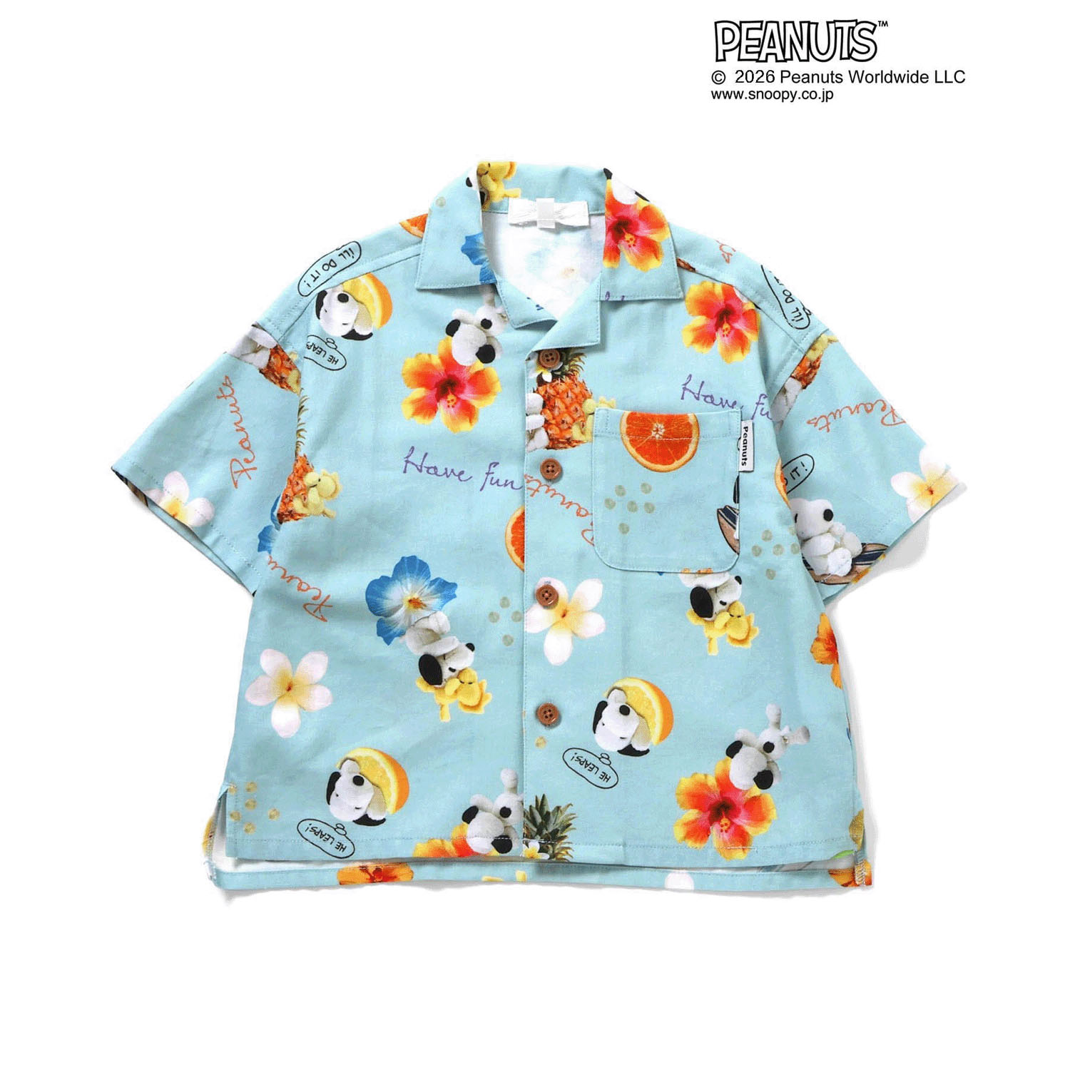 PEANUTS MIX ARTアロハシャツ - 画像6