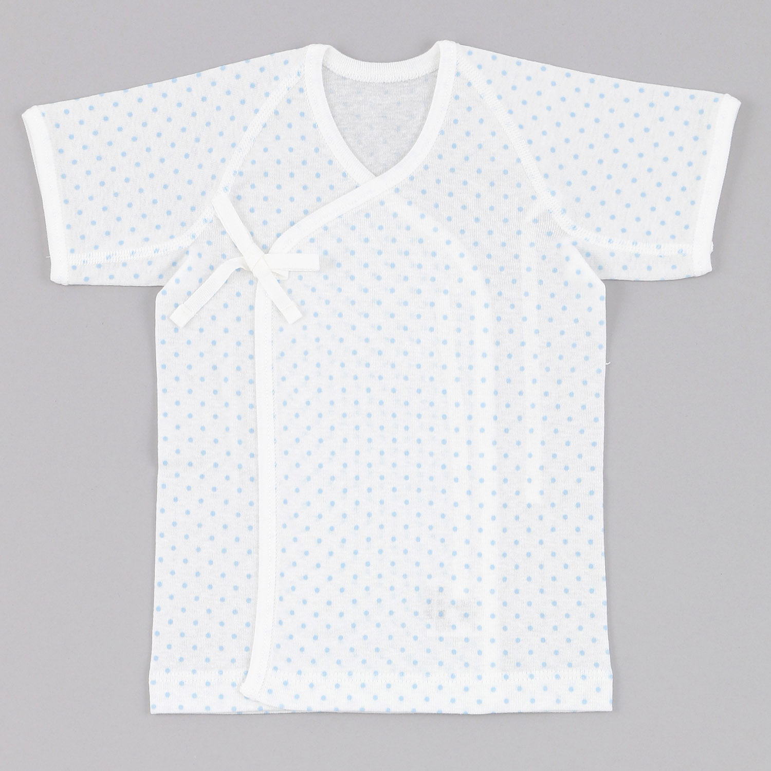 短肌着フライス水玉 - 画像5