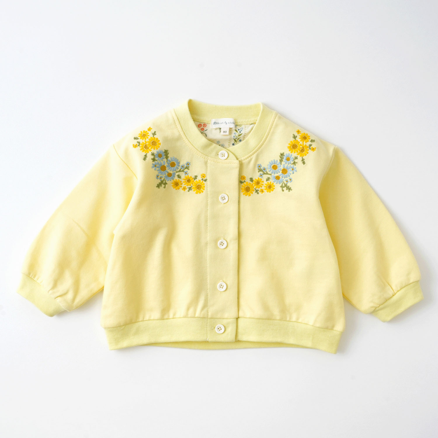 刺繍カットカーディガン