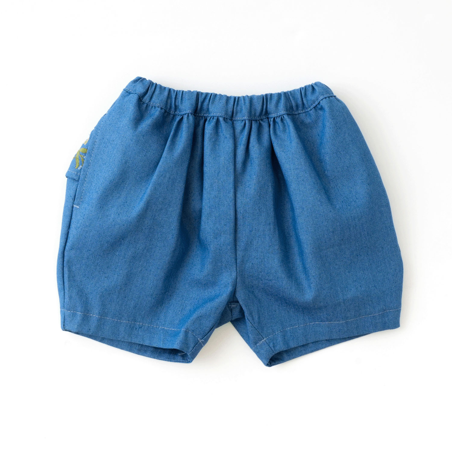 デニム刺繍パンツ