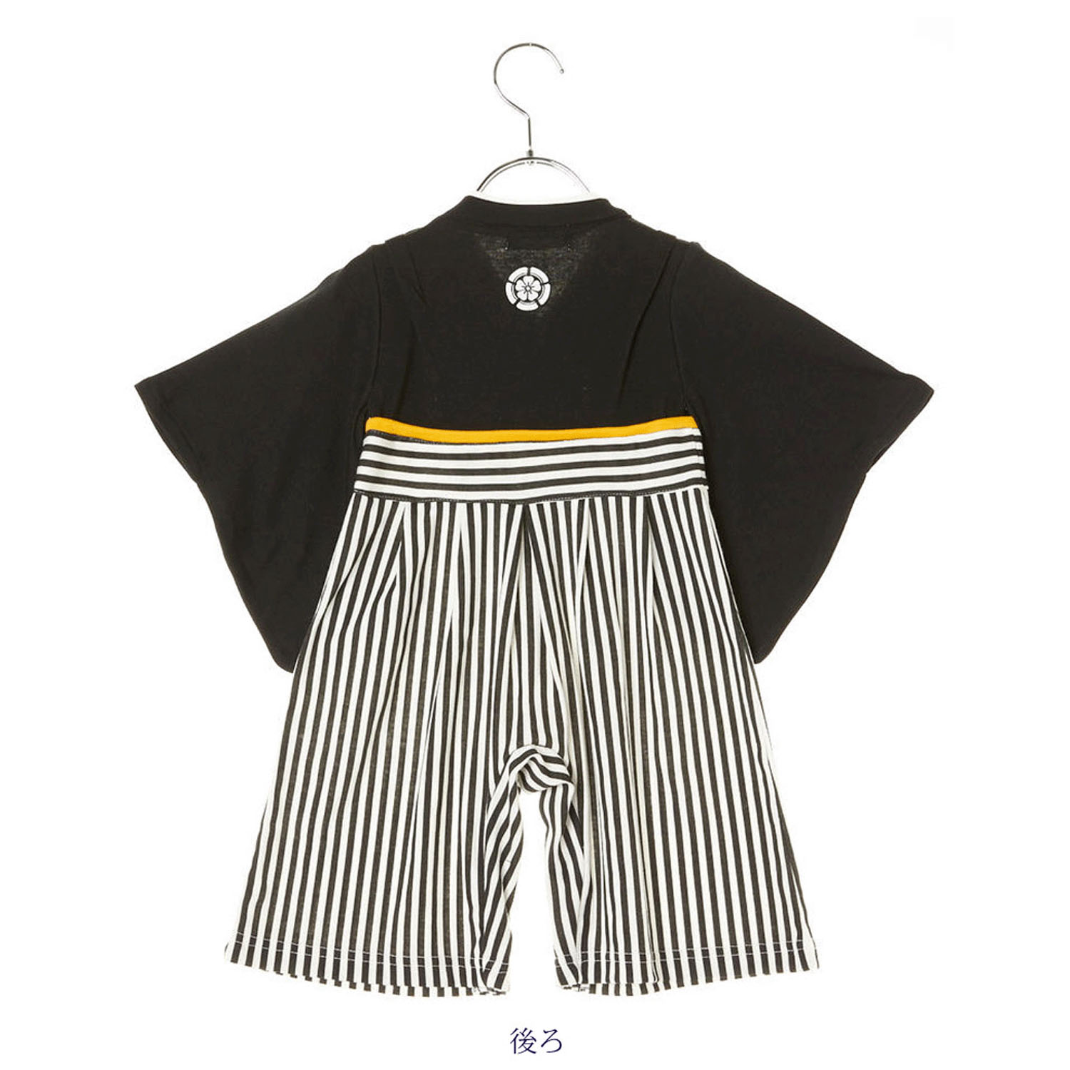 男児はかまロンパース 80cm - 画像3