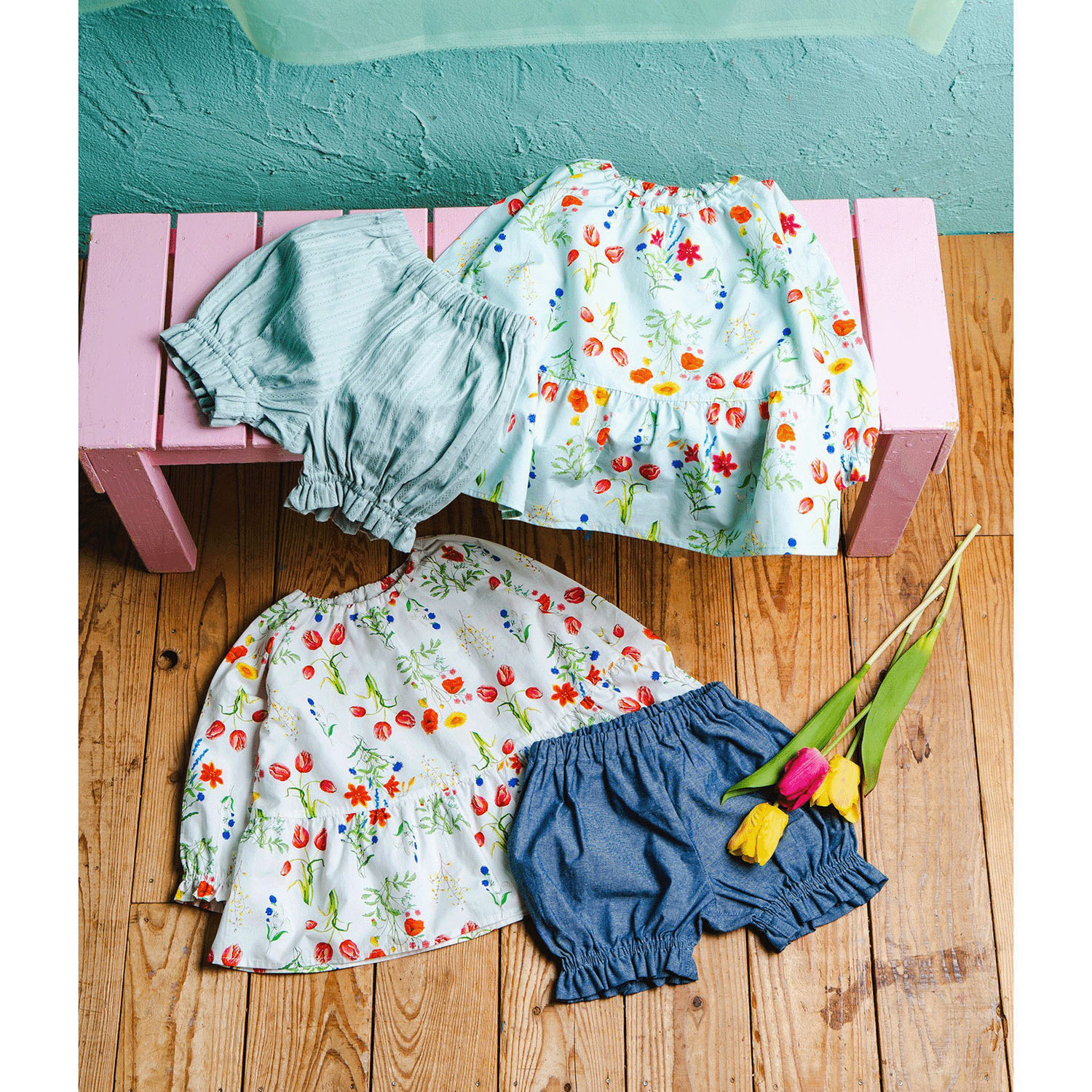 ガーデンフラワー ミルキースーツ - 画像1