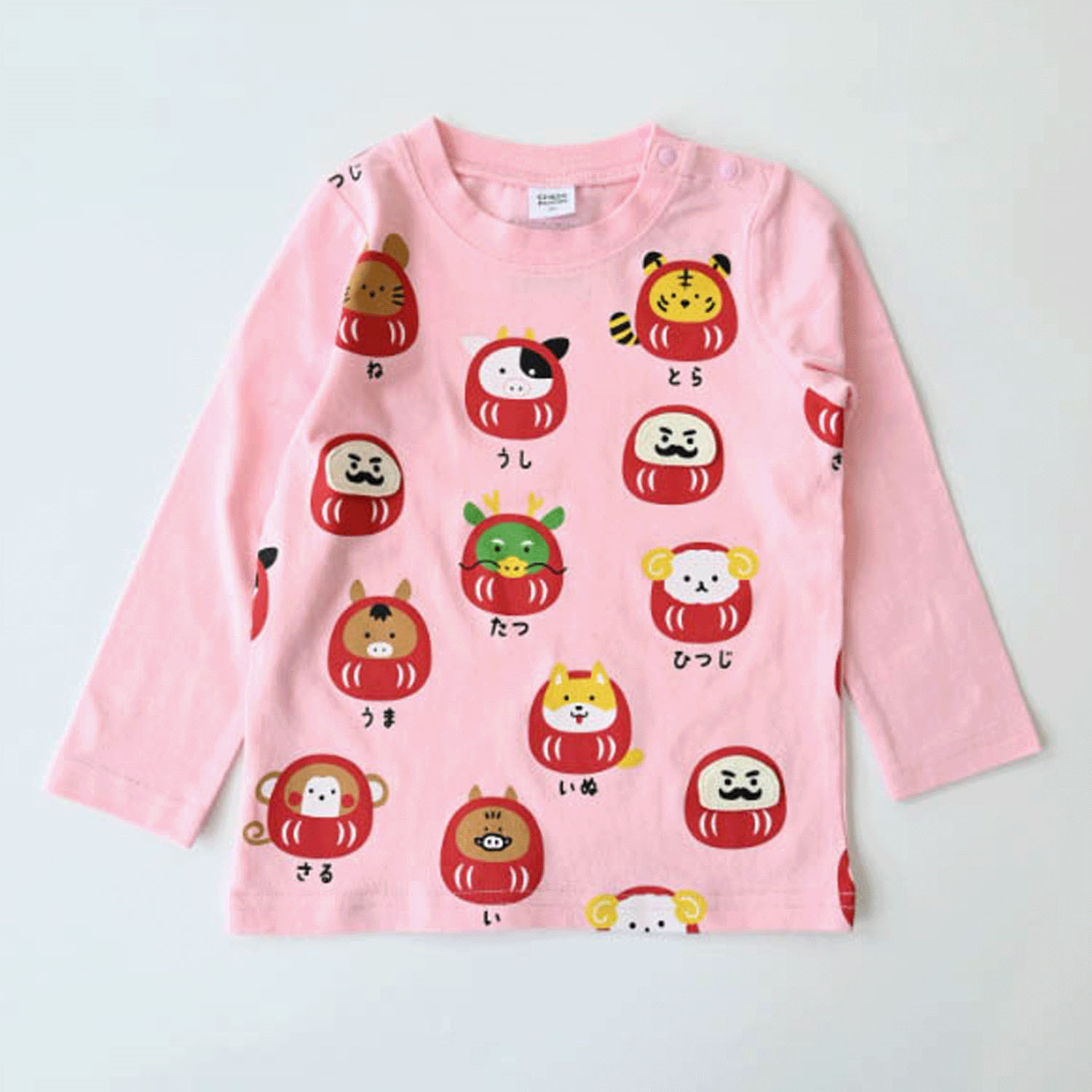 干支だるまロングTシャツ - 画像2