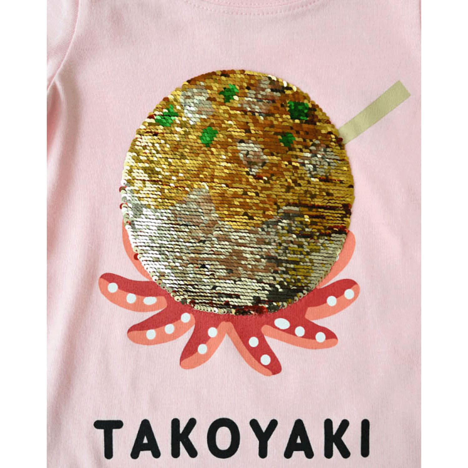 スパンコールたこ焼きTシャツ - 画像4