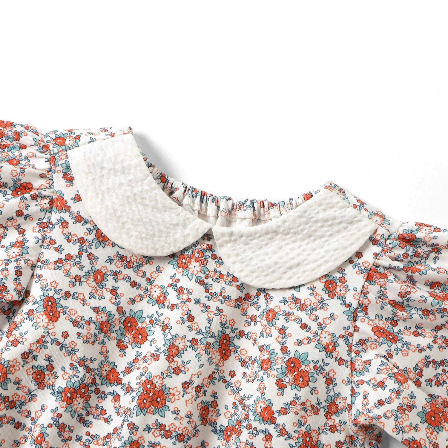 ナインチェ・プチフルール総柄ボディスーツ - 画像4