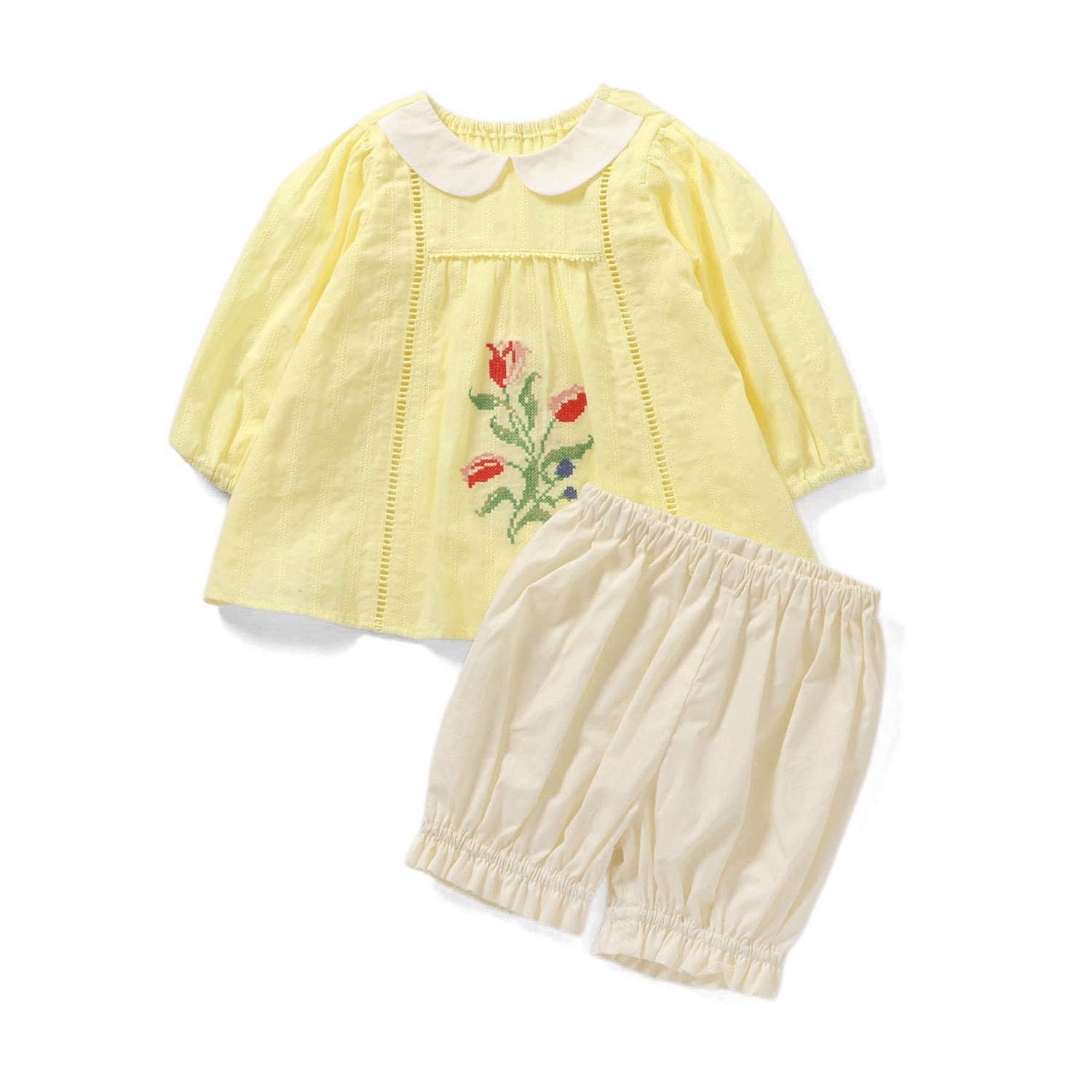 チューリップ刺繍ミルキースーツ - 画像10