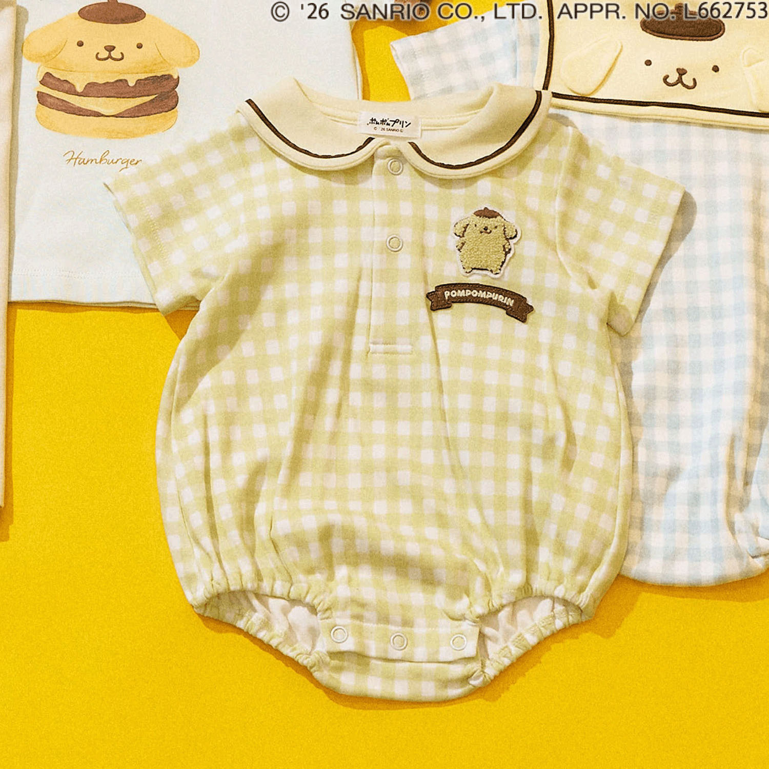 ポムポムプリン セーラーカラーロンパース - 画像2