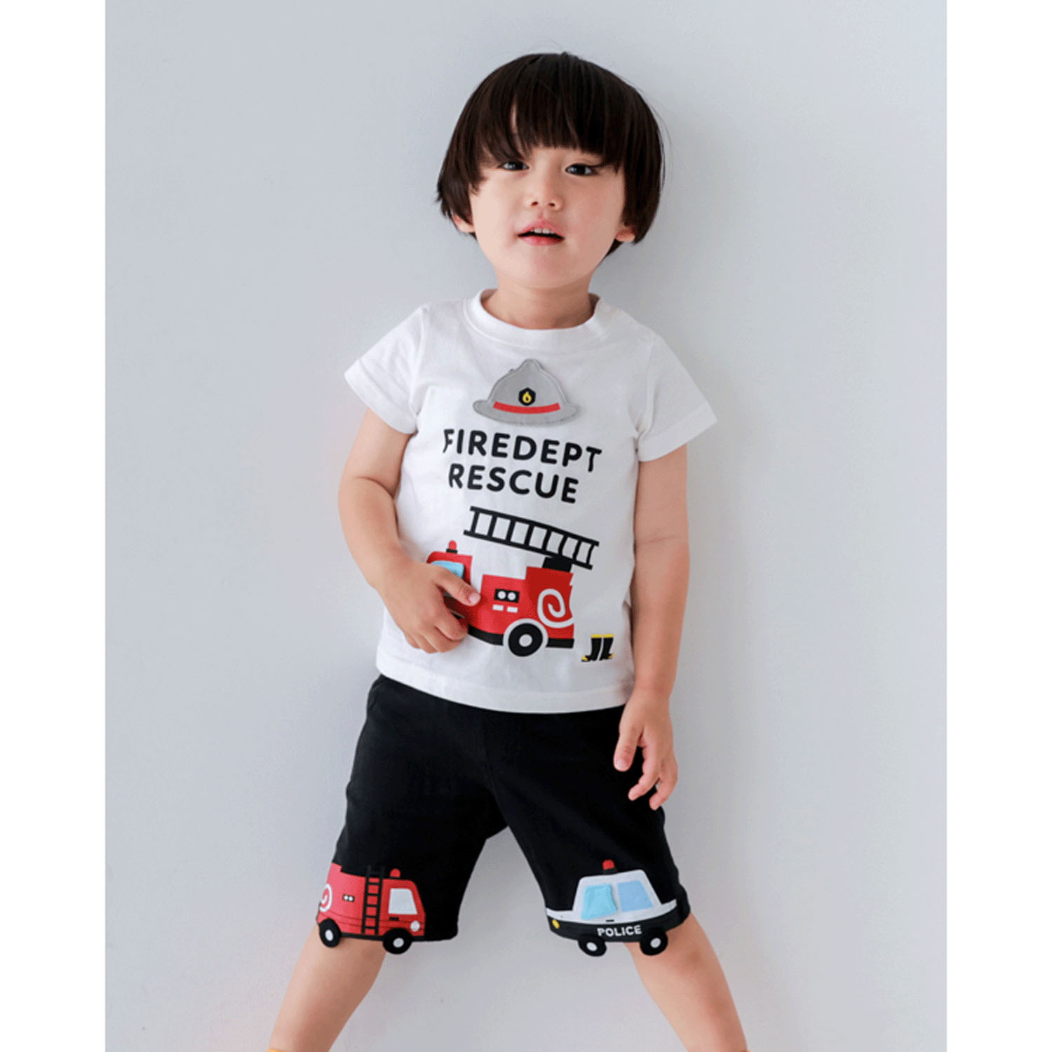 働く車ハーフパンツ - 画像4