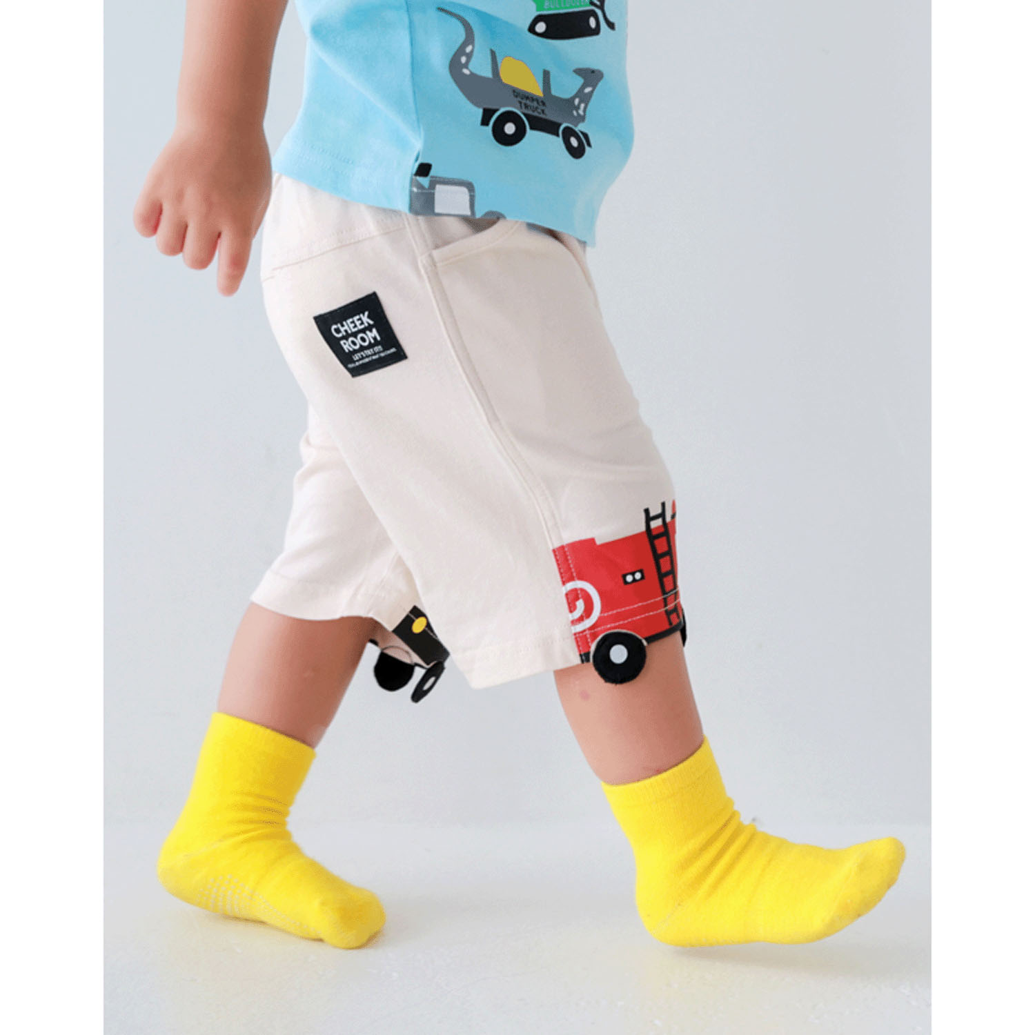 働く車ハーフパンツ - 画像7