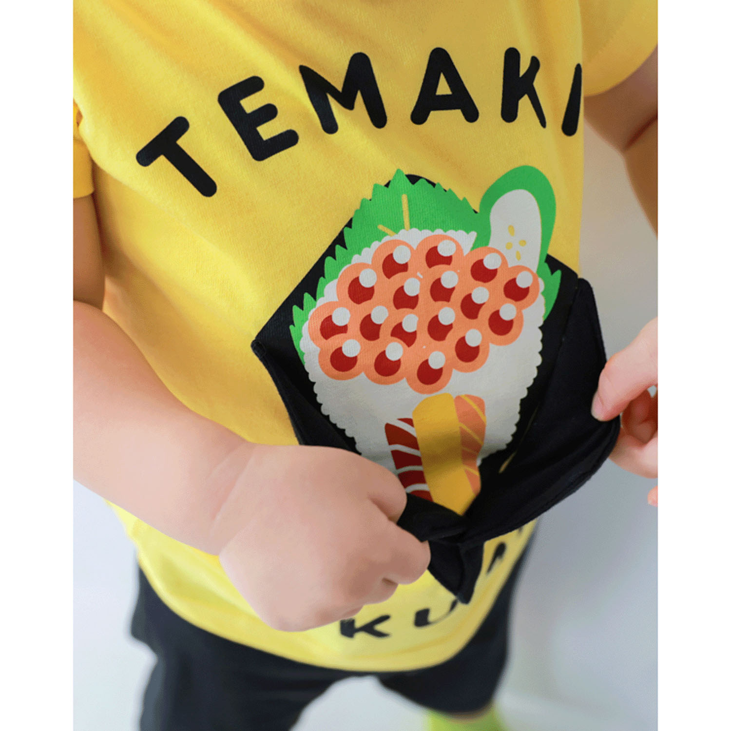 手巻きいくらTシャツ - 画像4