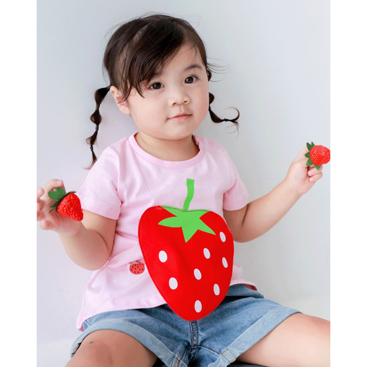 いちご Tシャツ - 画像5