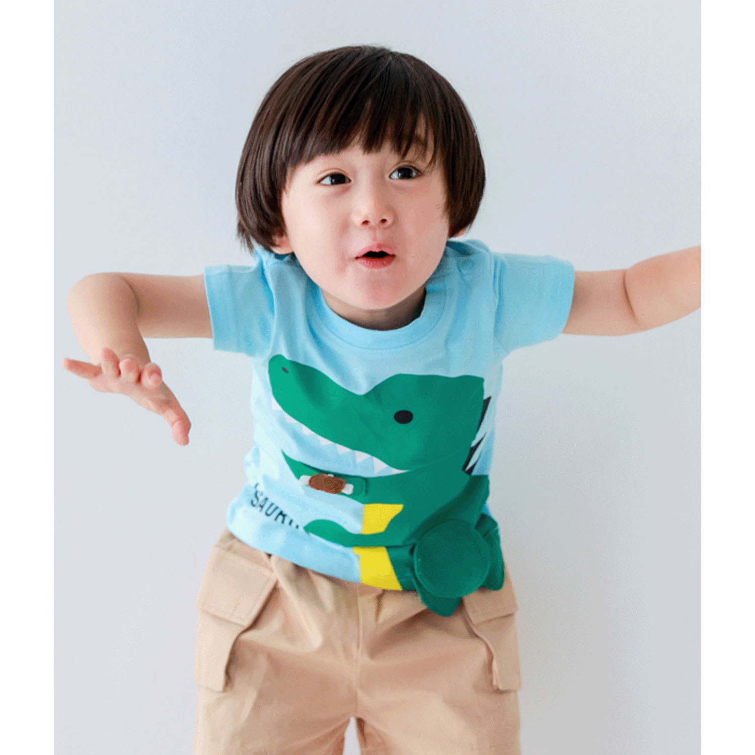 恐竜の足Tシャツ - 画像3