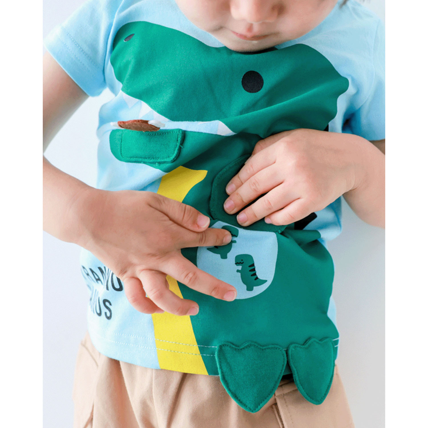 恐竜の足Tシャツ - 画像6