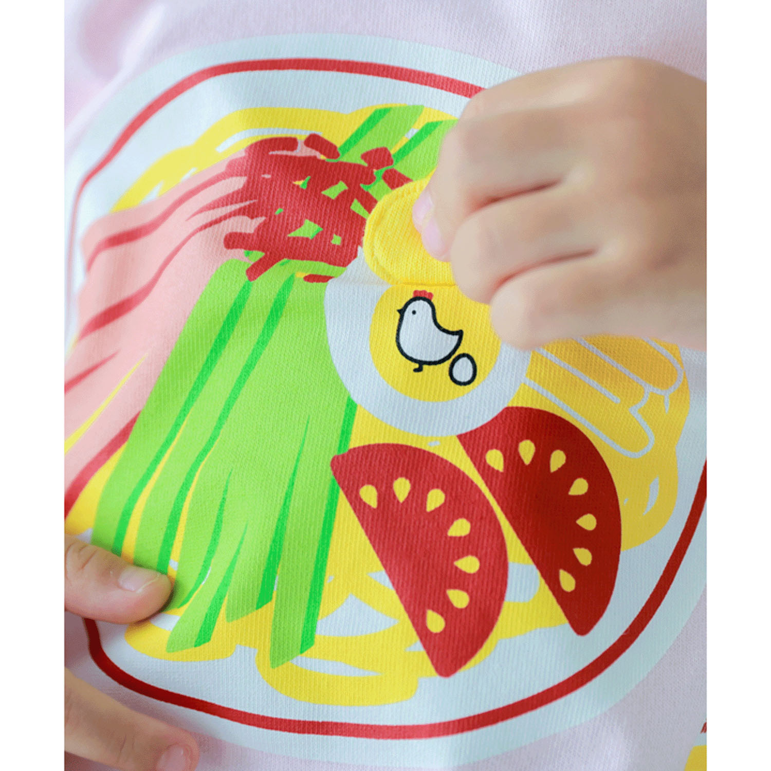 冷やし中華Tシャツ - 画像2