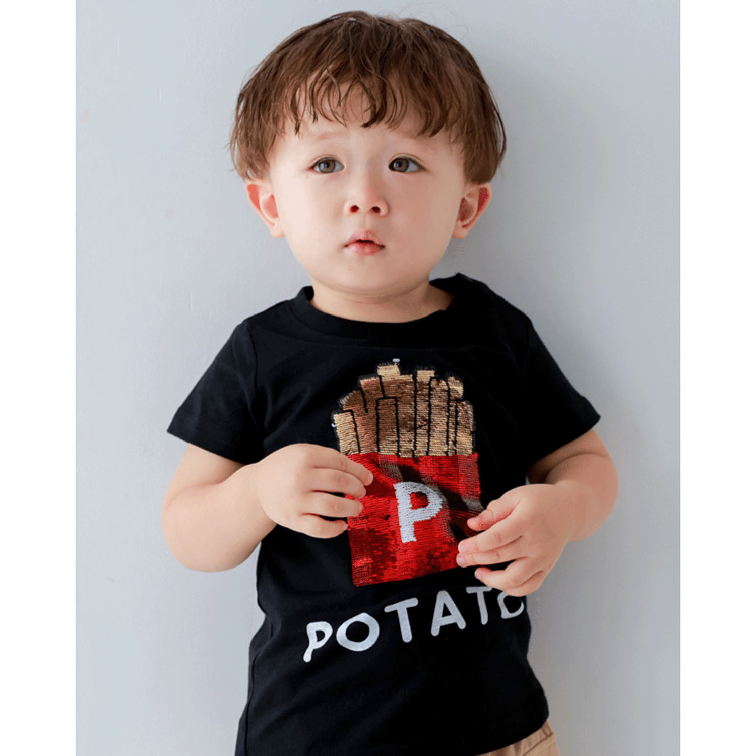ポテトスパンコールTシャツ - 画像2