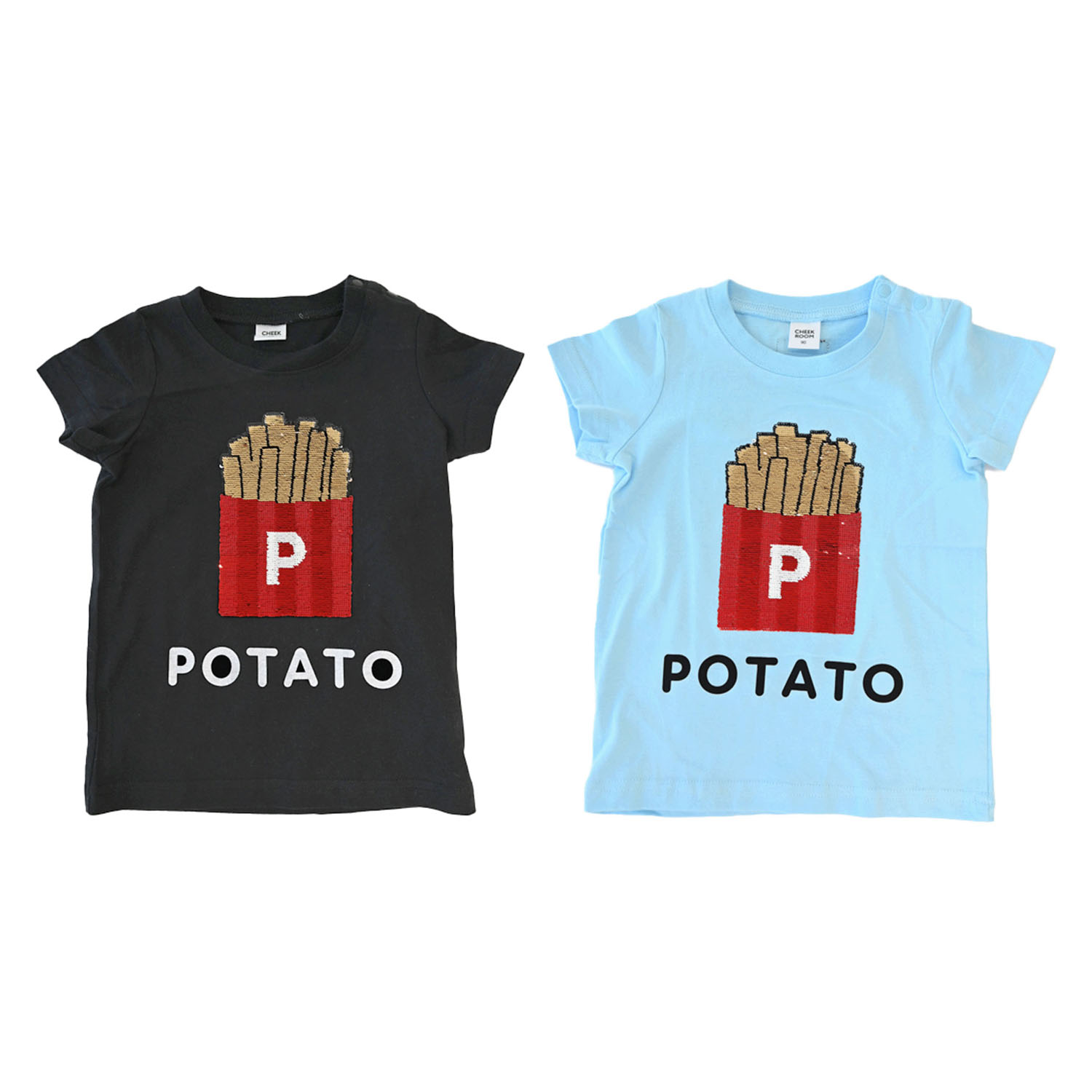 ポテトスパンコールTシャツ