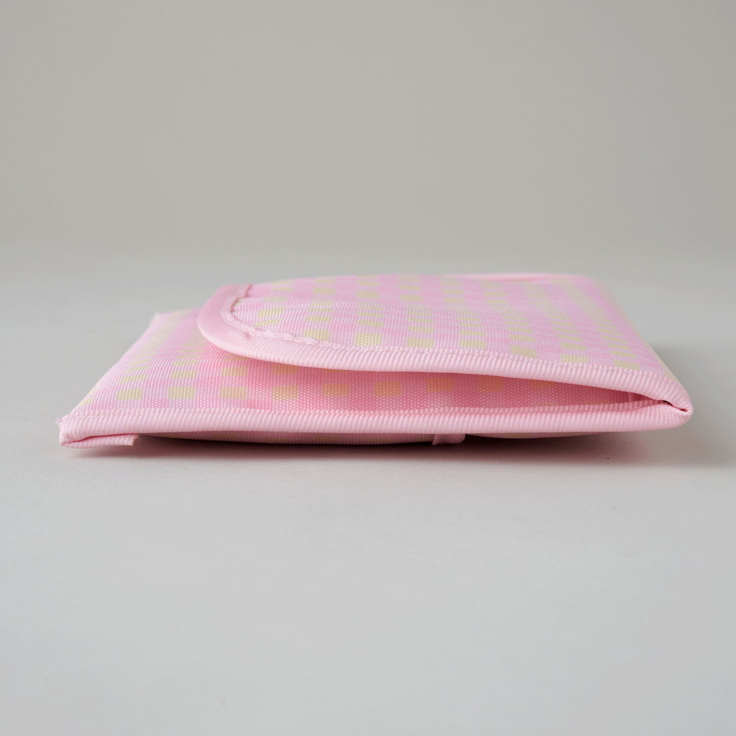 ギンガムチェックの母子手帳ケース ピンク - 画像7