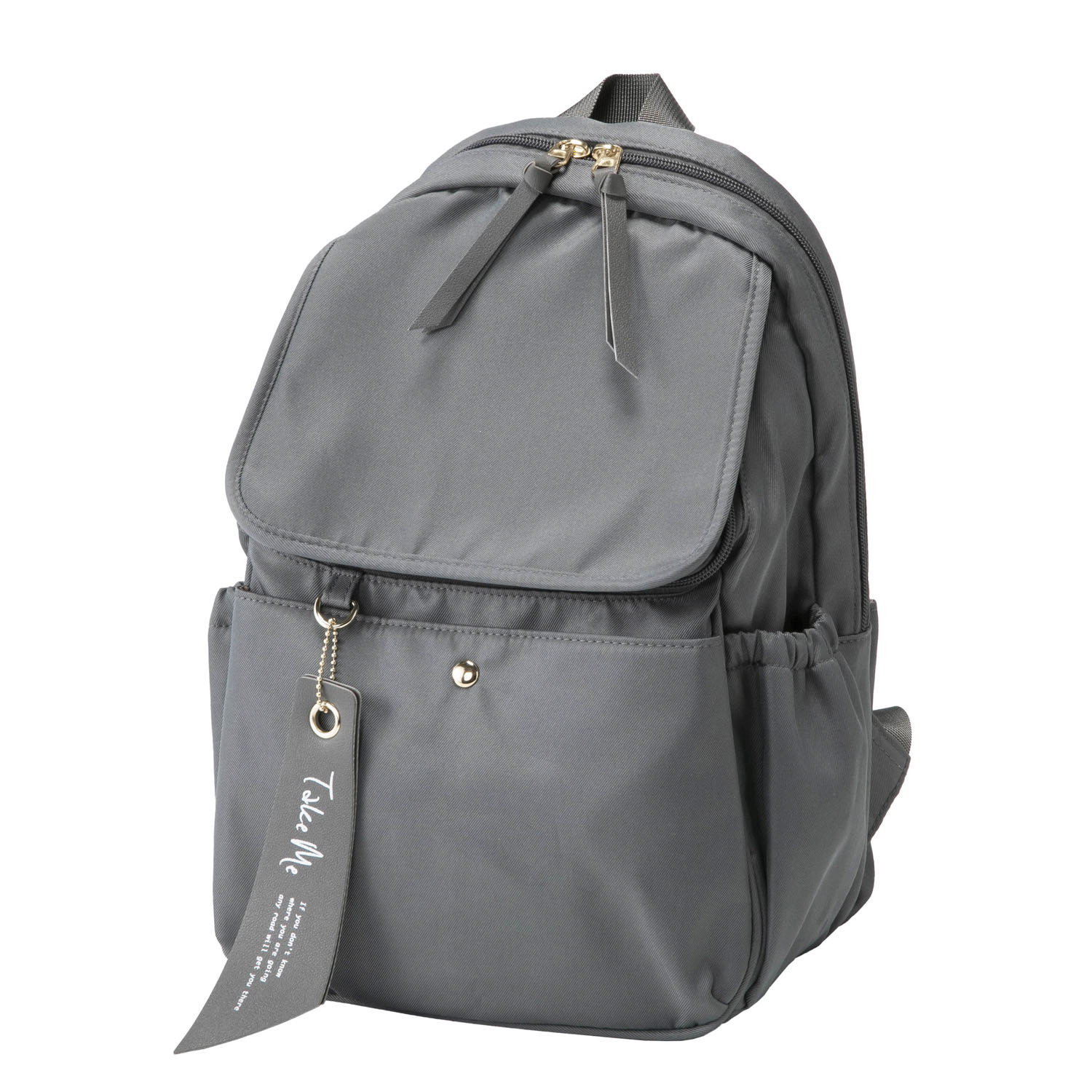 テイクミーAiry 10ポケットデイパック グレー