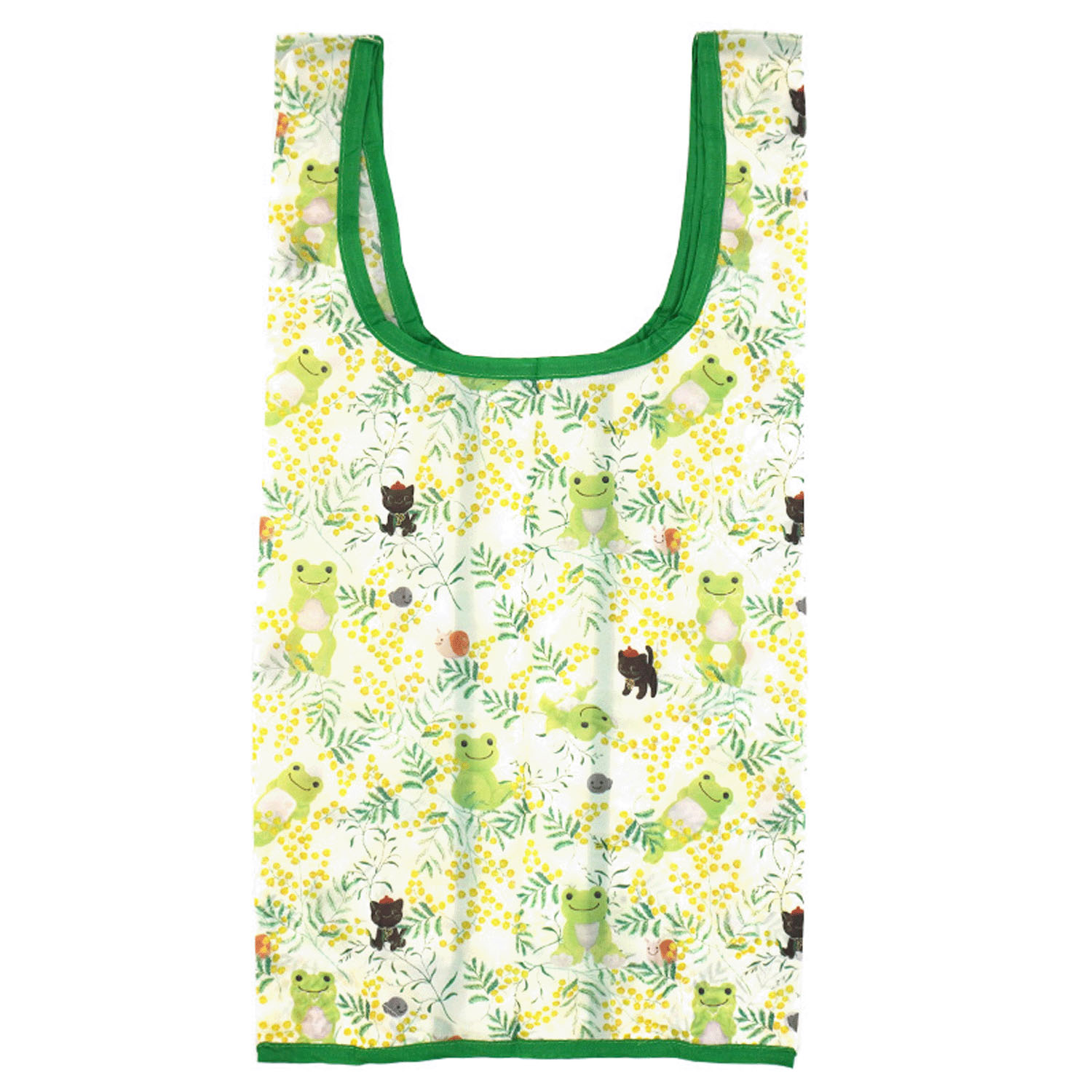 ピクルス 日比谷花壇 ミモザ ぬいぐるみエコバッグ - 画像2