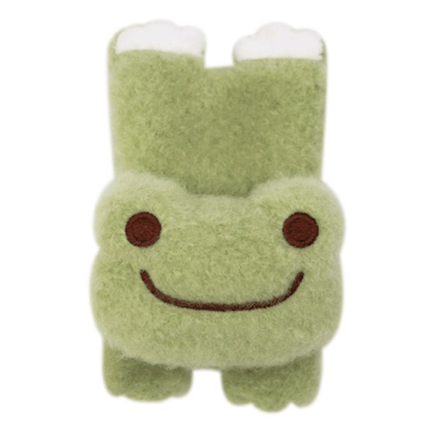 かえるのピクルス ほわっと前髪クリップ グリーン