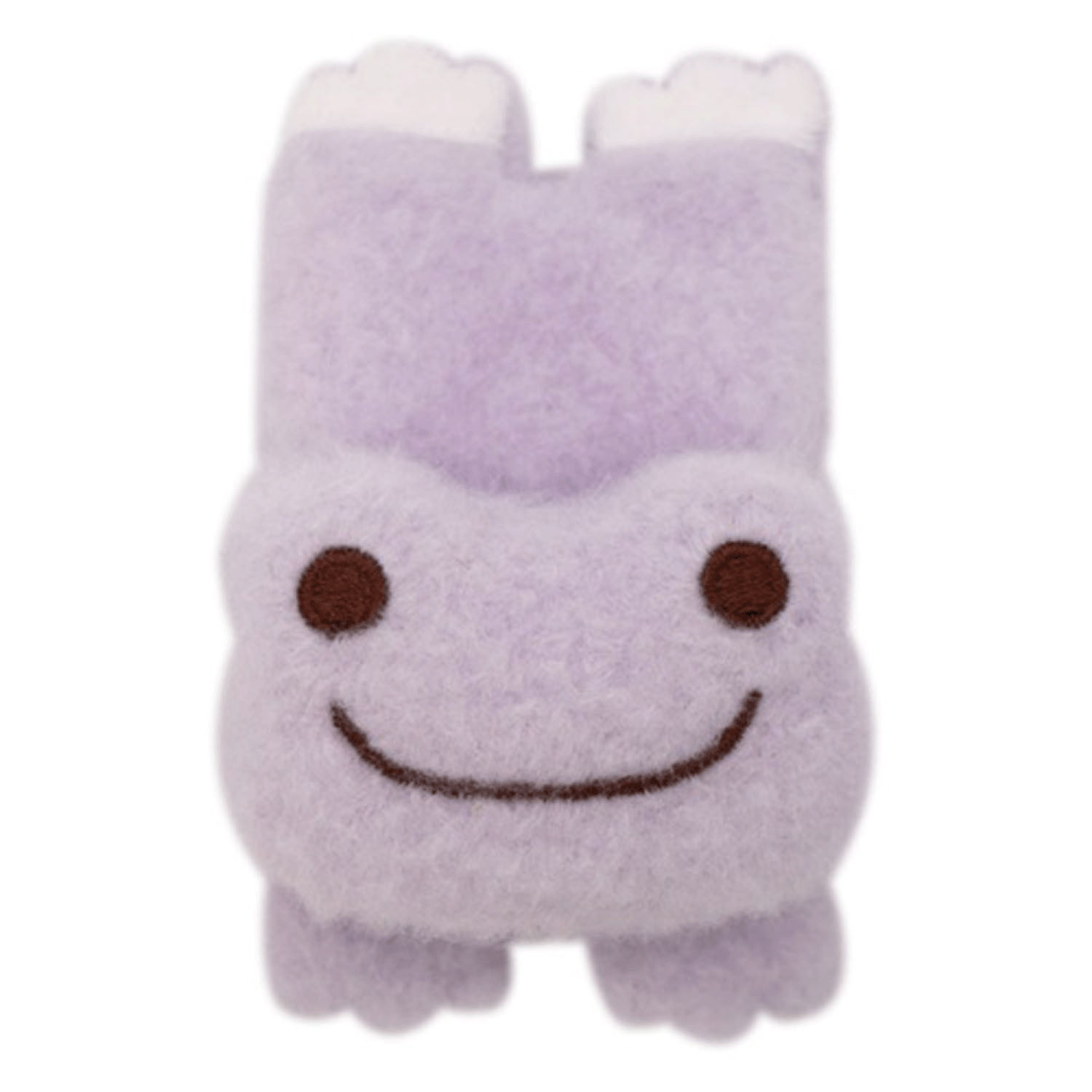 かえるのピクルス ほわっと前髪クリップ パープル