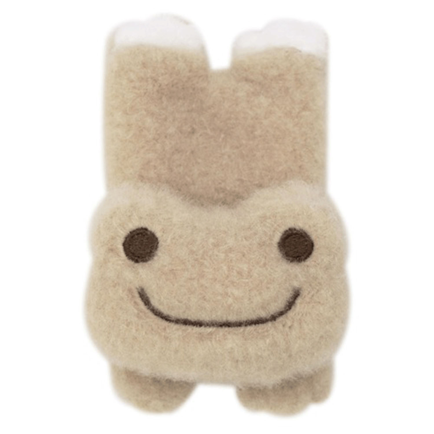 かえるのピクルス ほわっと前髪クリップ ベージュ