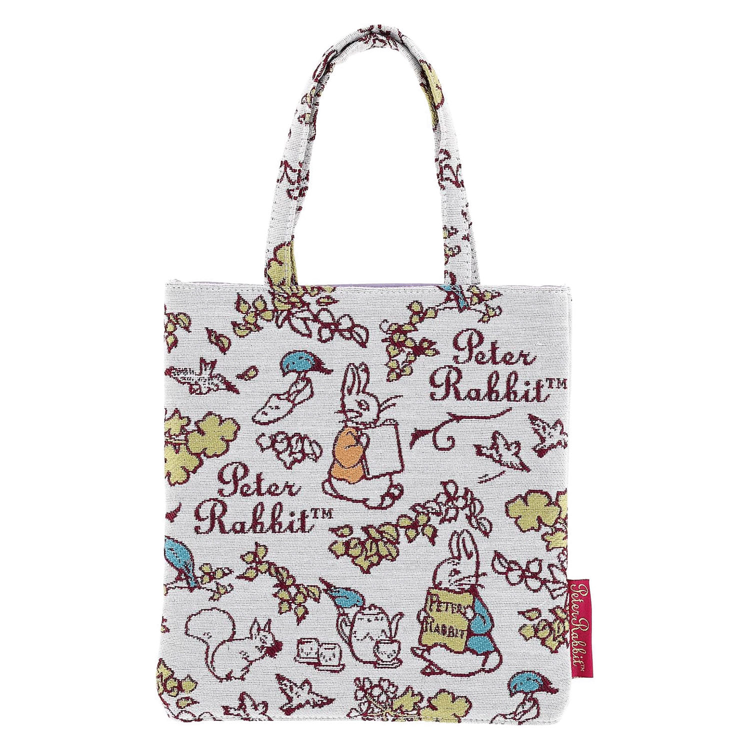 ピーターラビット  ミニトートバッグ 「ドローイングガーデン」