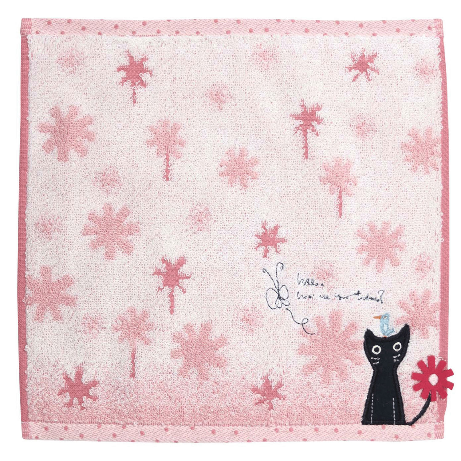 タオルハンカチ ポポキャット - 画像1