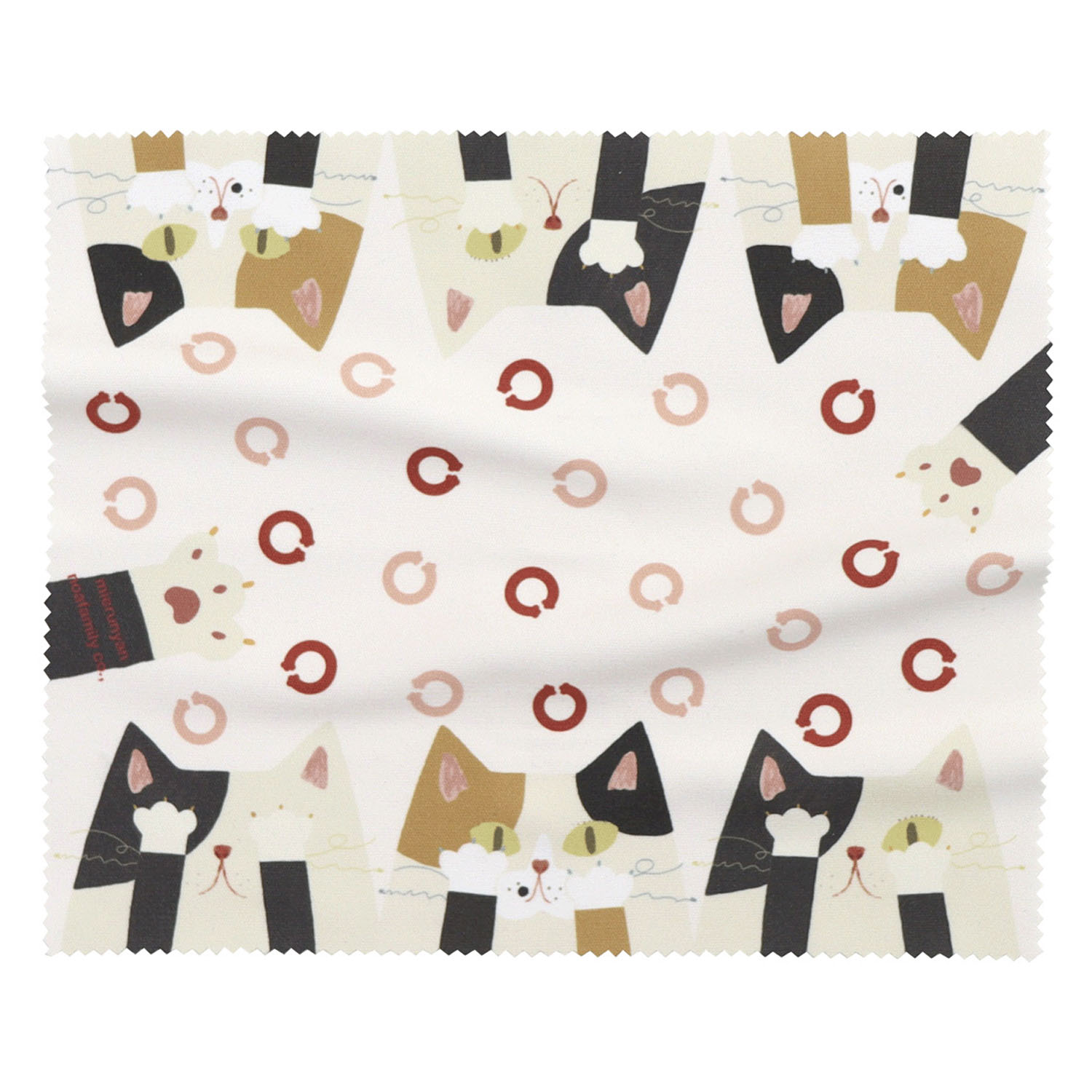 メガネケース 見えるにゃん レッド - 画像3