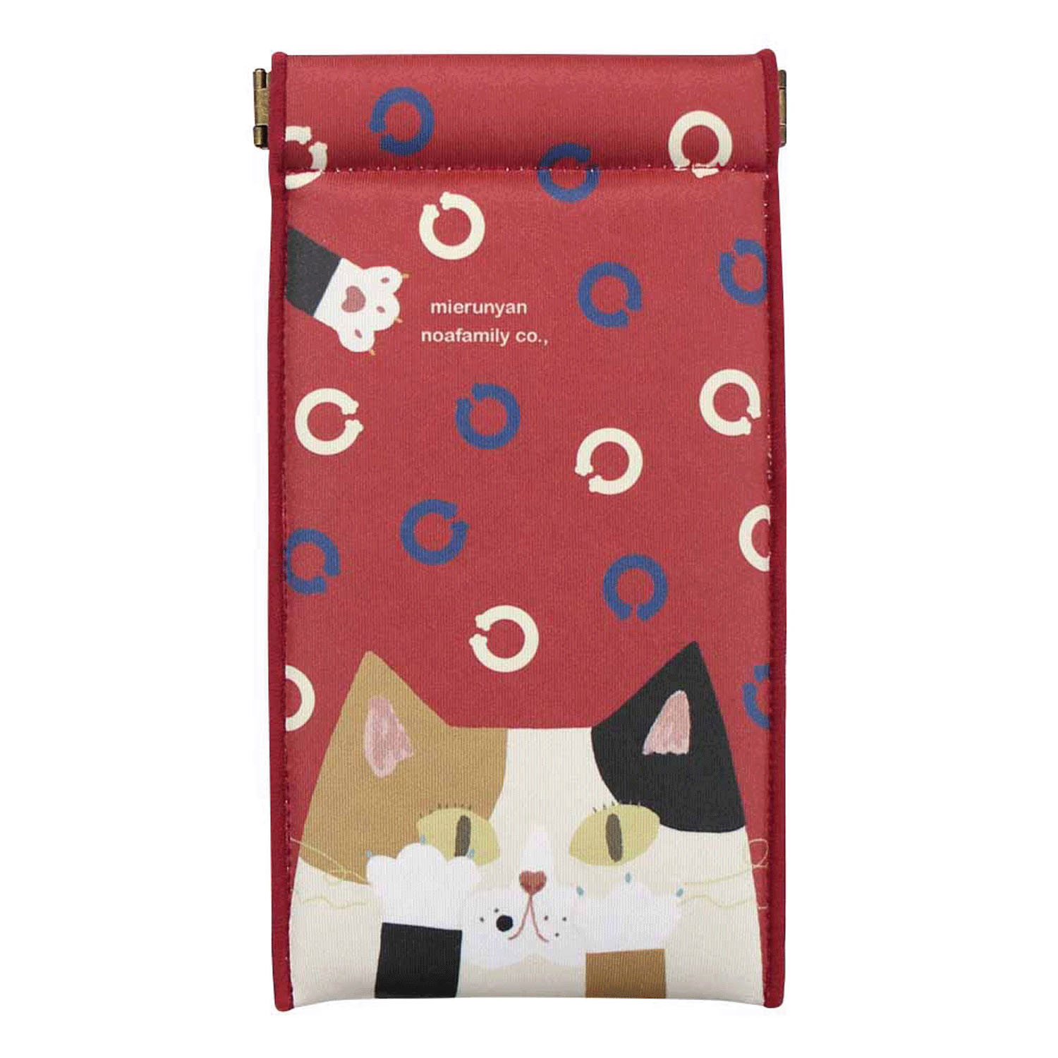 ロングパックンポーチ 見えるにゃん