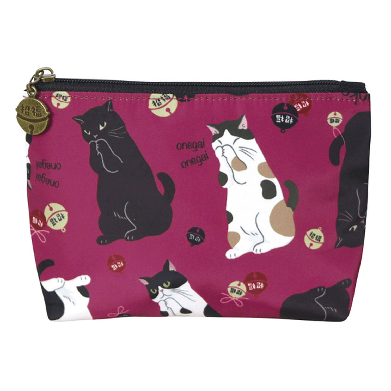 エチケットポーチ おねがいニャンコ