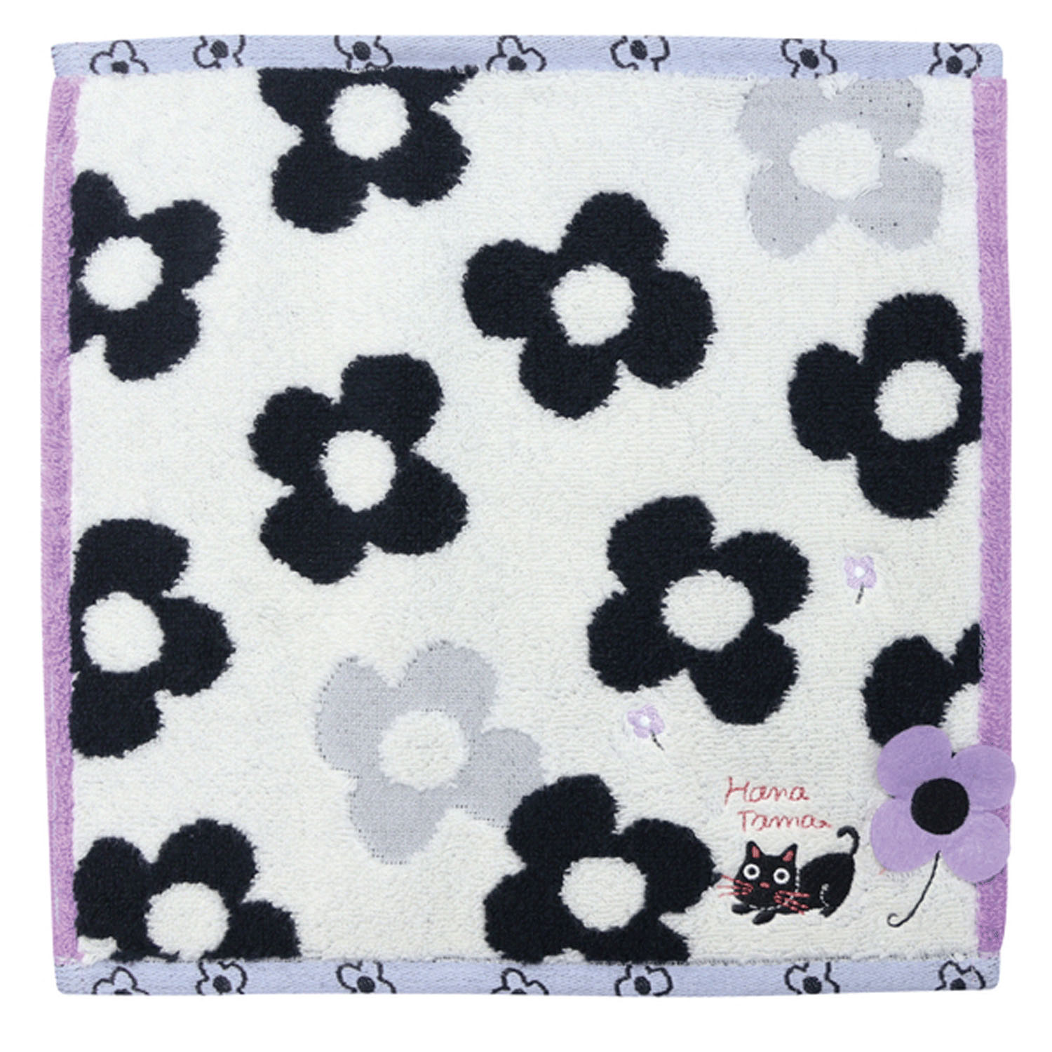 タオルハンカチ 花たまプラスタオル - 画像3