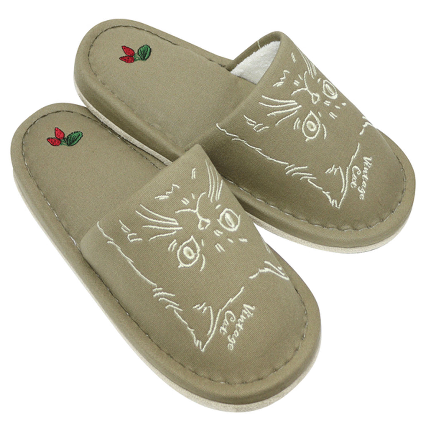 スリッパ ヴィンテージキャット - 画像4