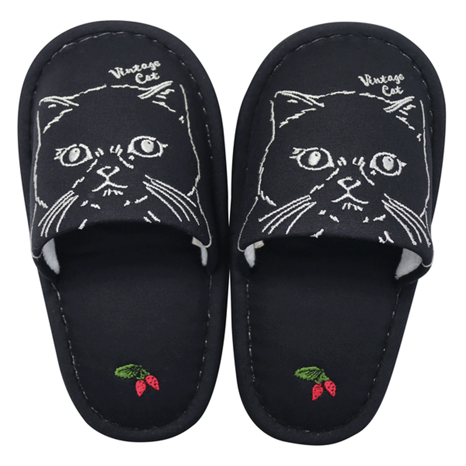 スリッパ ヴィンテージキャット - 画像1