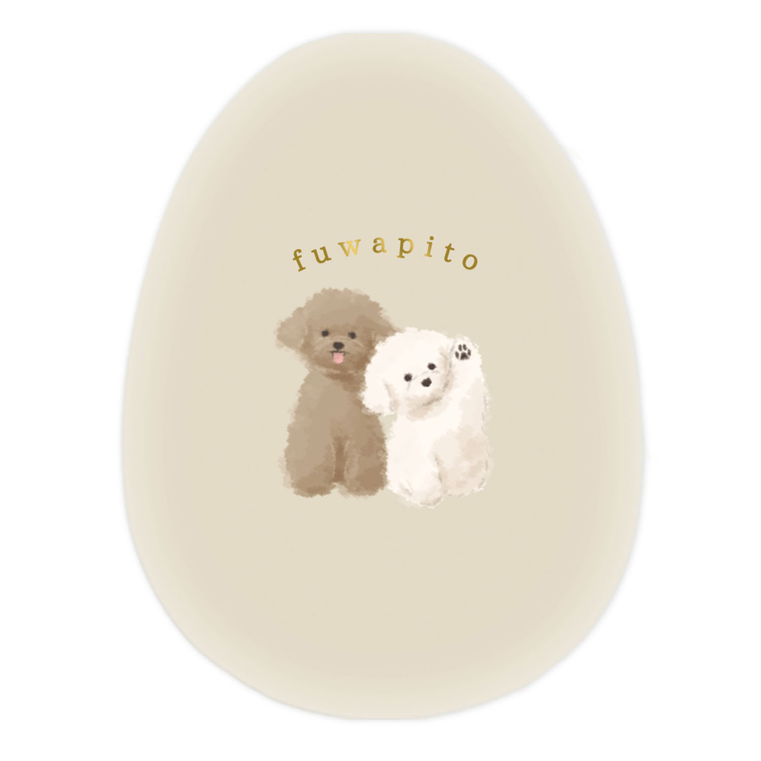 フワピト ヘアブラシ トイプードル