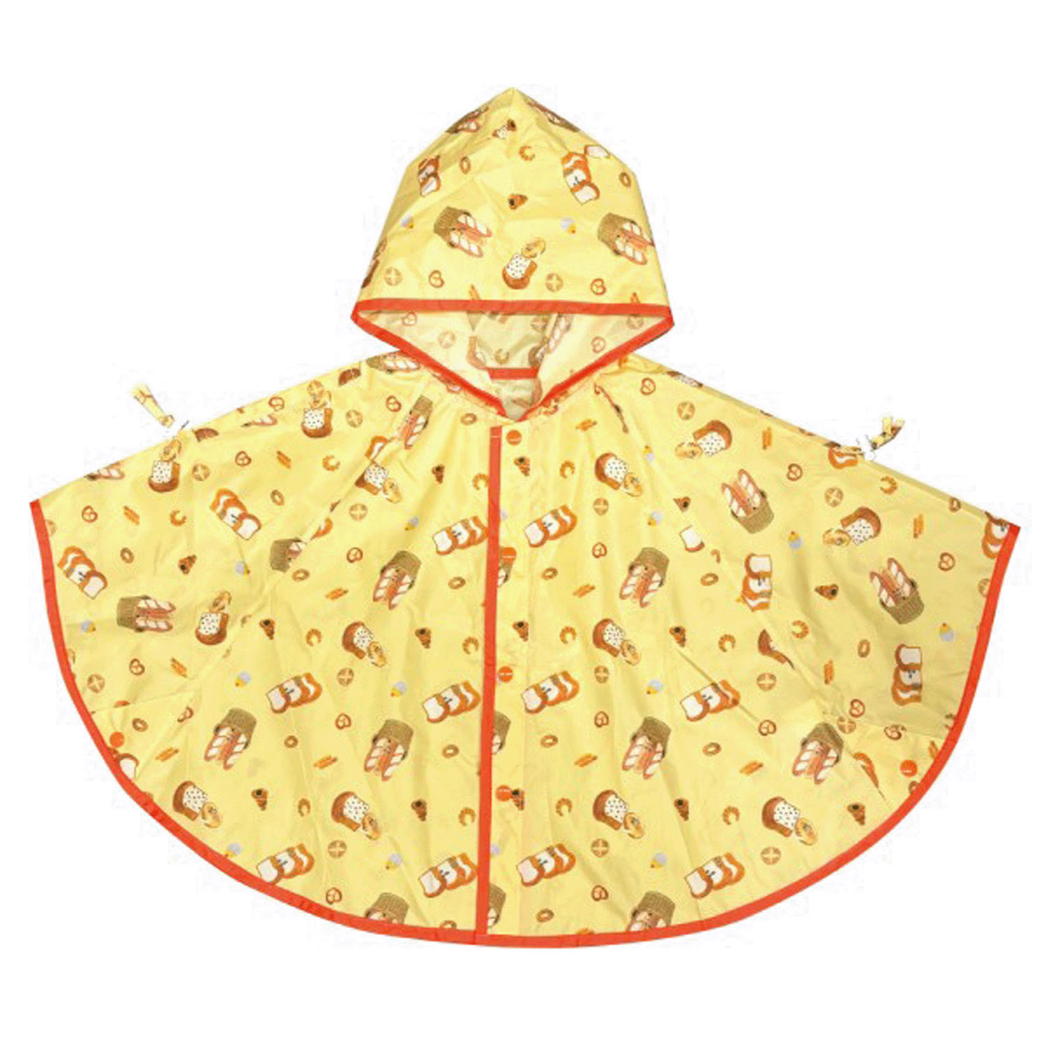 パンどろぼう レインポンチョ イエロー