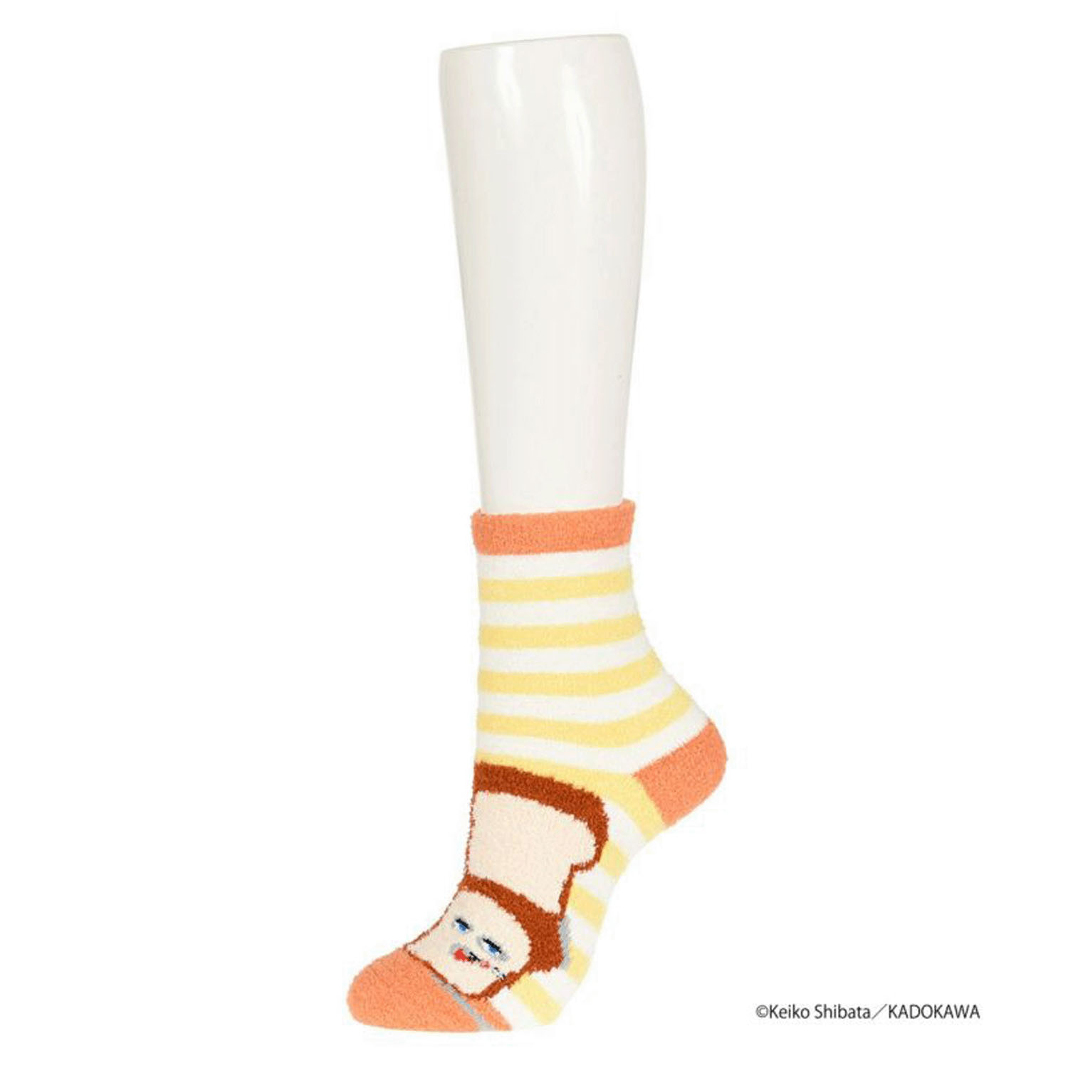 パンどろぼう フロントクルー丈ソックス - 画像2