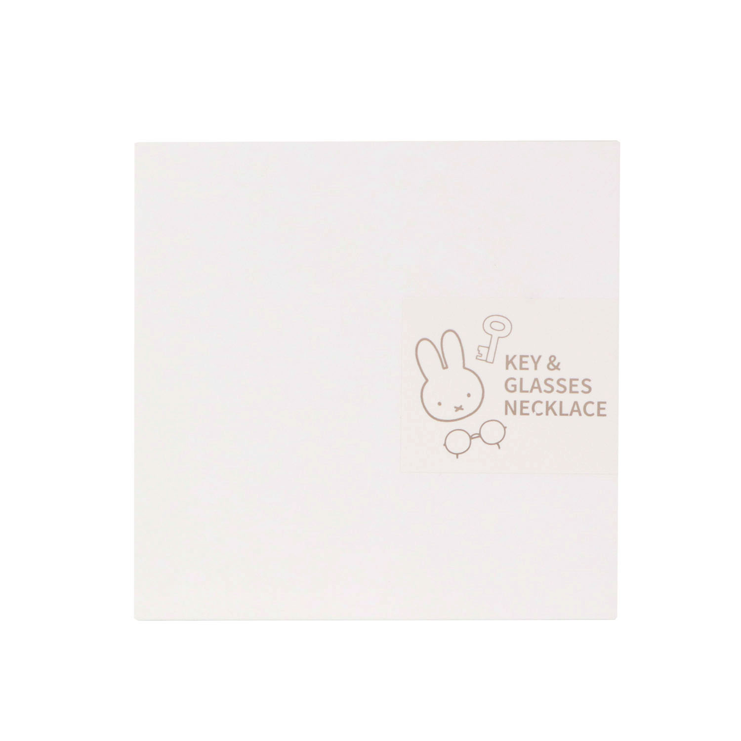 miffy キー＆グラスネックレス グレージュ - 画像14