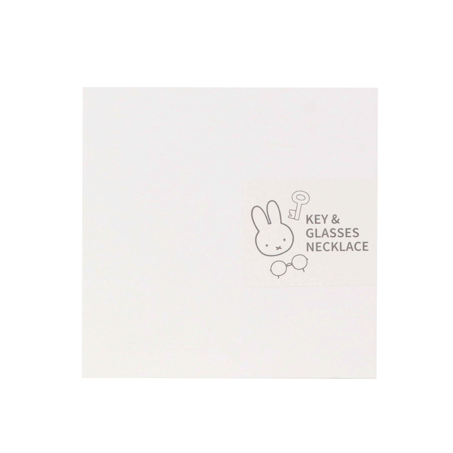 miffy キー＆グラスネックレス ブラック - 画像14
