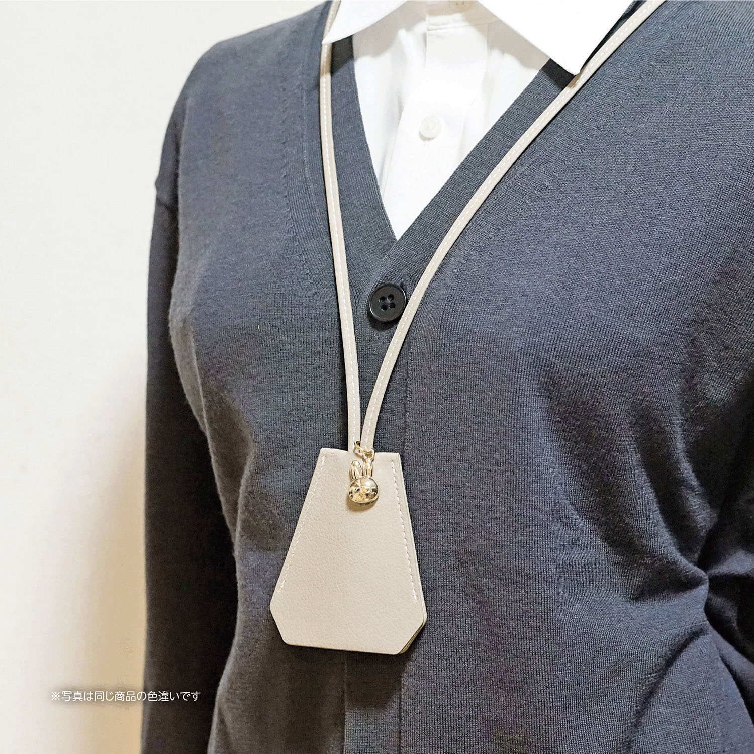 miffy キー＆グラスネックレス ブラック - 画像6