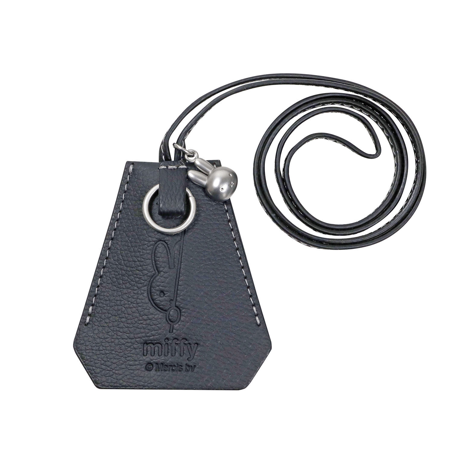 miffy キー＆グラスネックレス ブラック