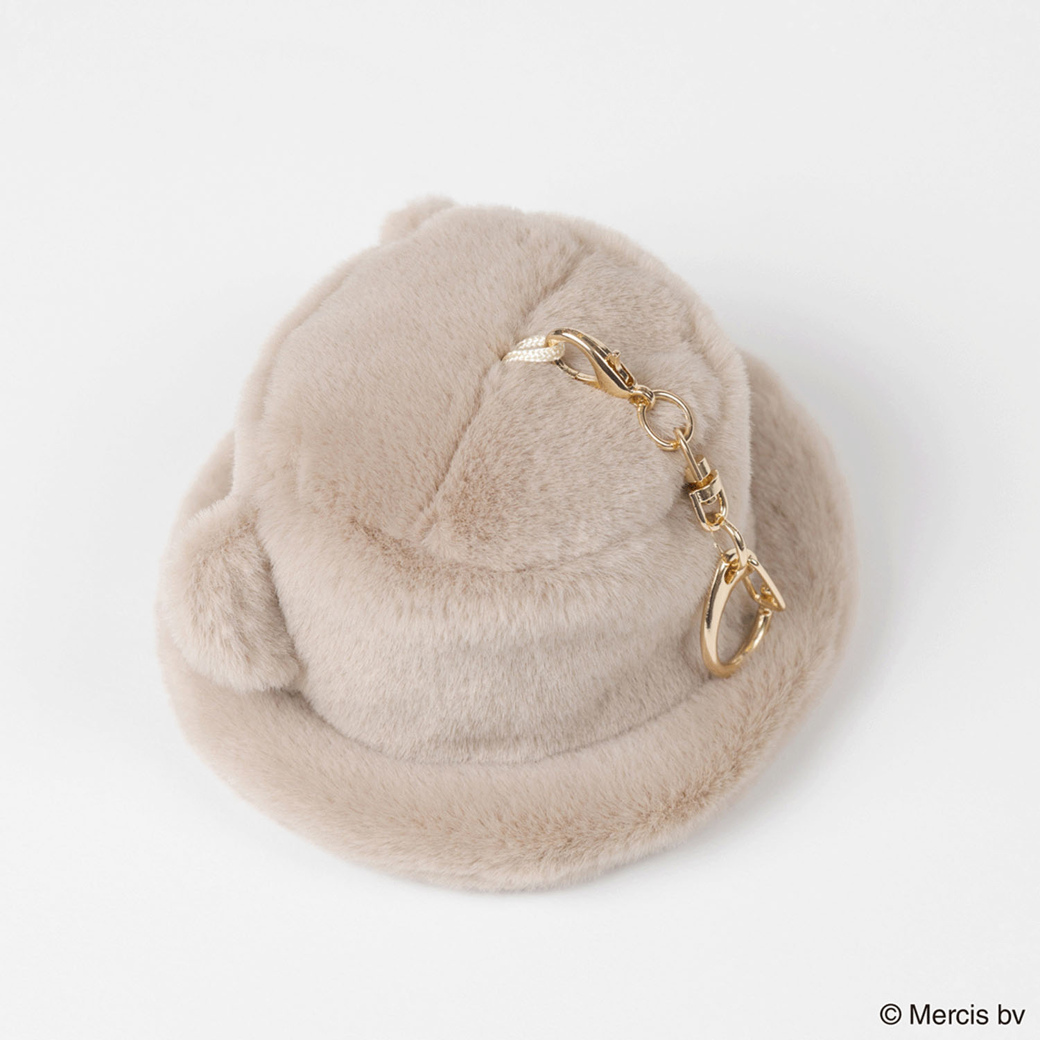 BRUNA WINTER ACCESSORIES MINI FUR HAT チャーム ボリス - 画像2