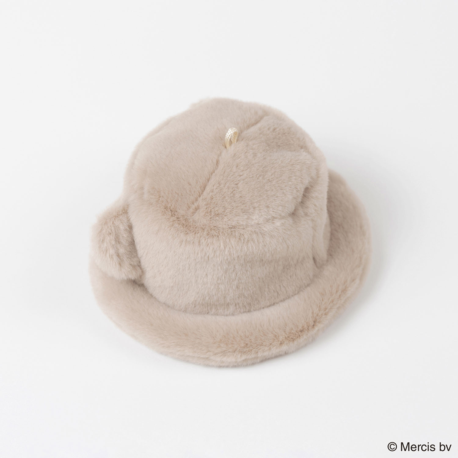 BRUNA WINTER ACCESSORIES MINI FUR HAT チャーム ボリス - 画像3