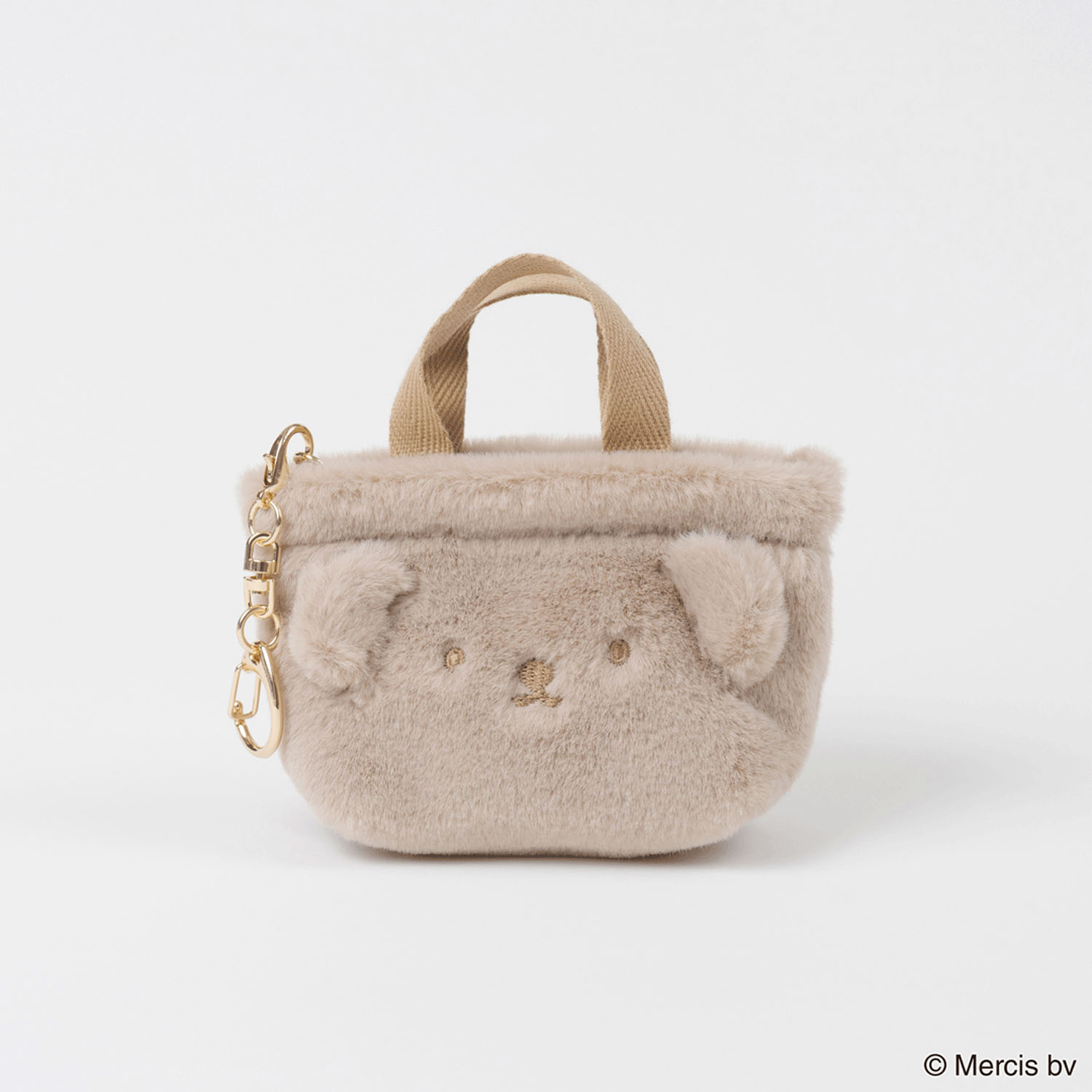 BRUNA WINTER ACCESSORIES MINI FUR TOTE チャームボリス