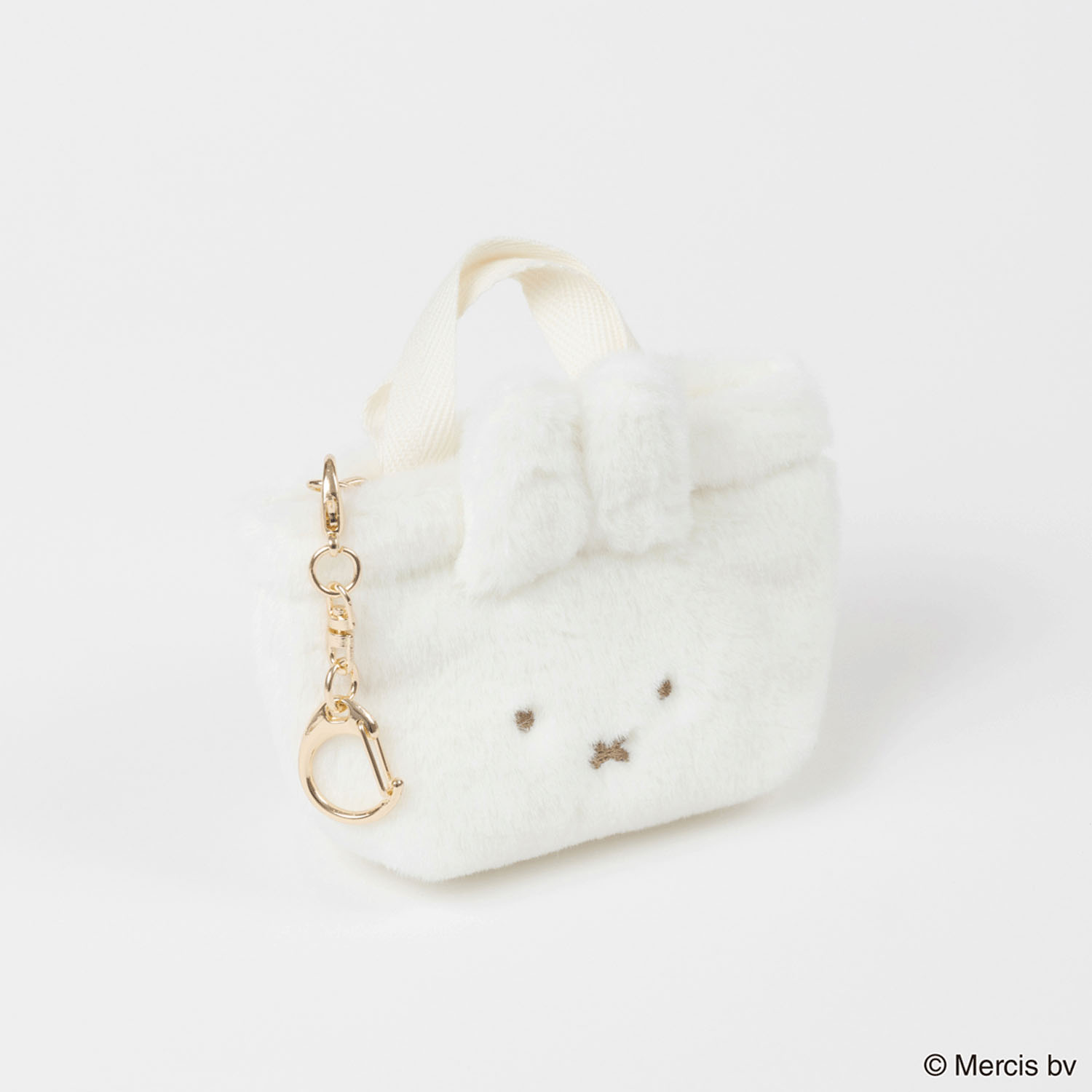 BRUNA WINTER ACCESSORIES MINI FUR TOTE チャーム ミッフィー - 画像3
