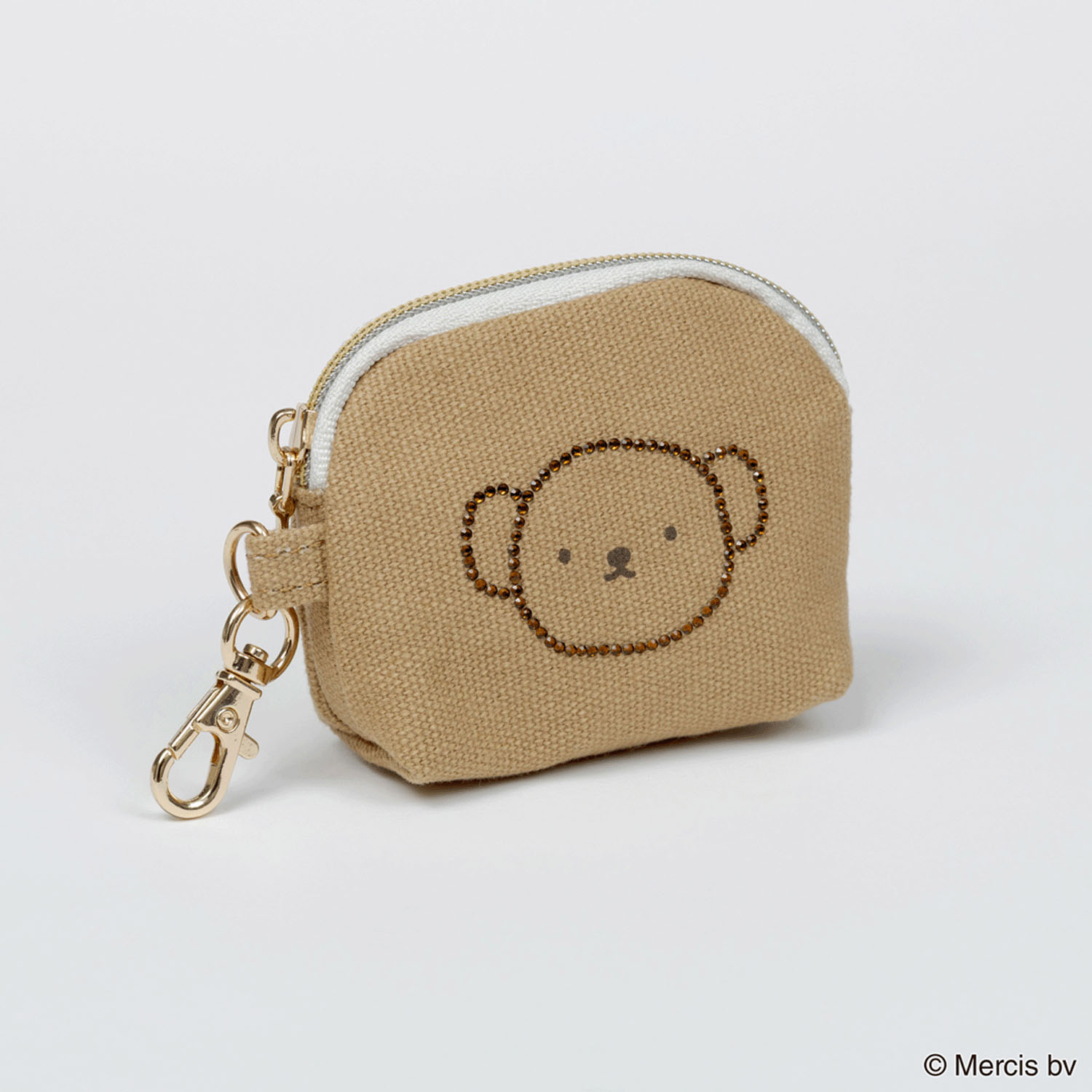 miffy BRUNA RHINE STONE シェル型ミニポーチ ボリス - 画像2