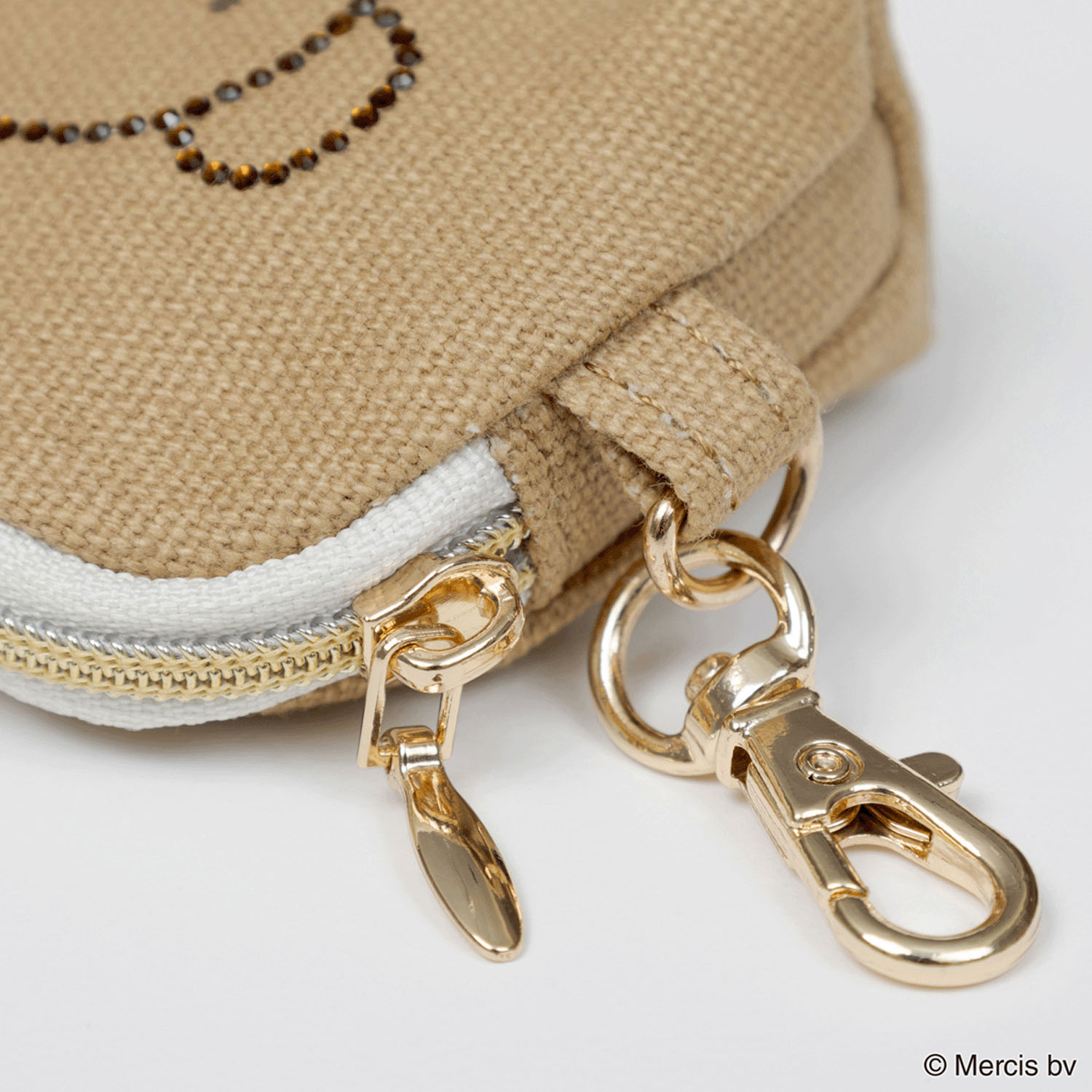 miffy BRUNA RHINE STONE シェル型ミニポーチ ボリス - 画像4