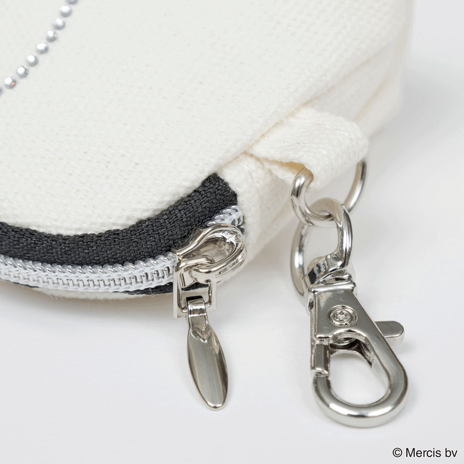 miffy BRUNA RHINE STONE シェル型ミニポーチ ミッフィー - 画像4