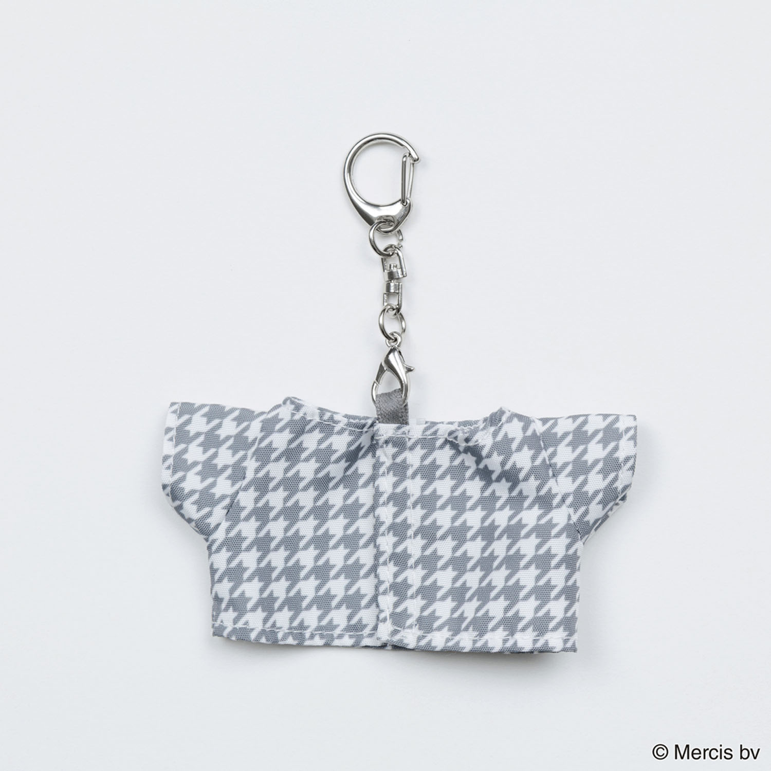 MIFFY 千鳥＆モノトーン ミニTシャツ型チャーム 千鳥格子 - 画像2