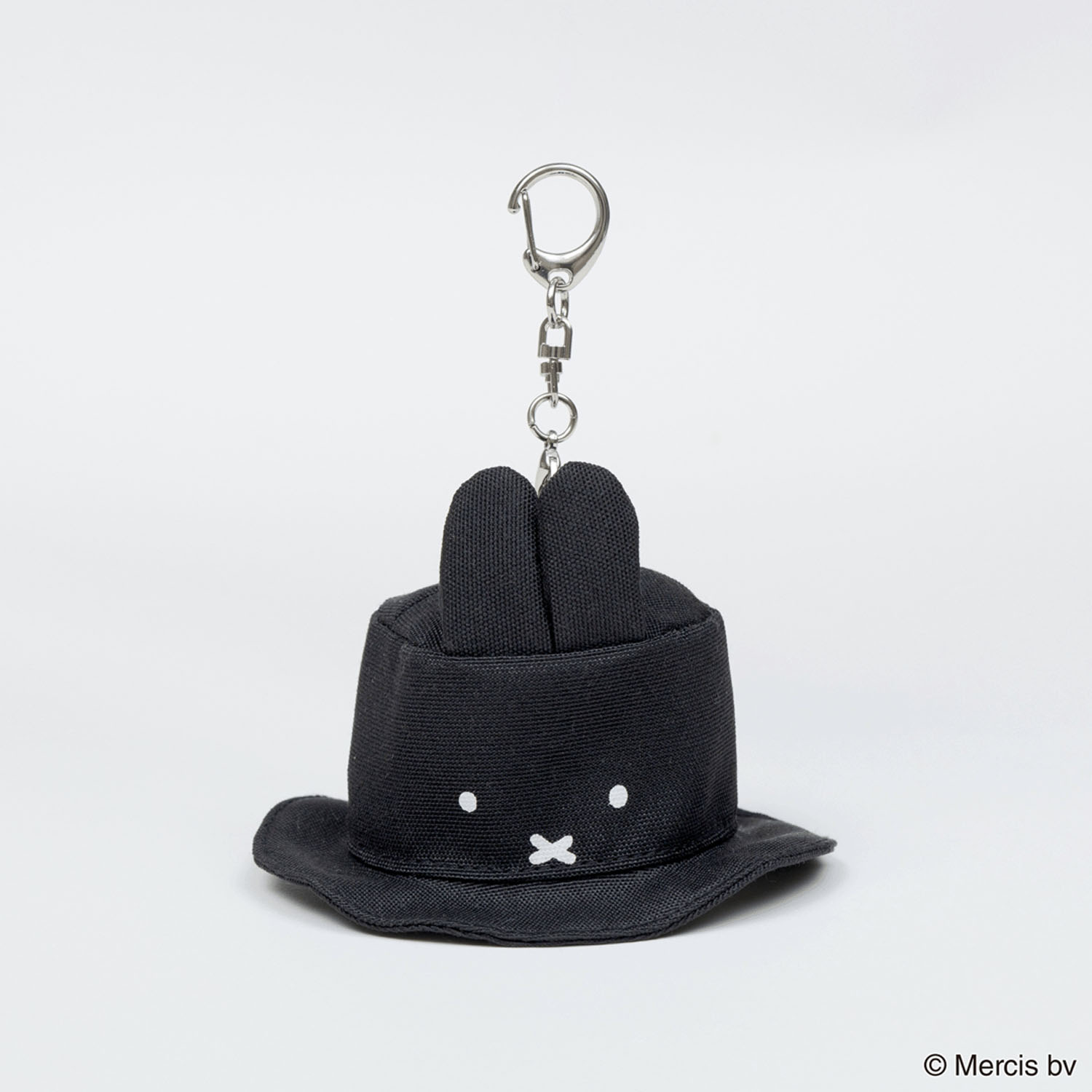 MIFFY 千鳥＆モノトーン ハットチャーム ブラック